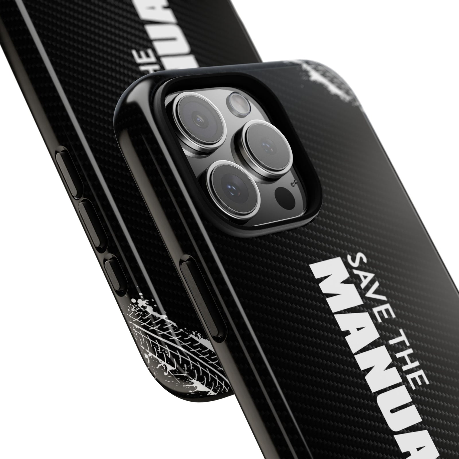 Save The Manuals Tough Phone Case | Manual Transmission Car Guy Gift