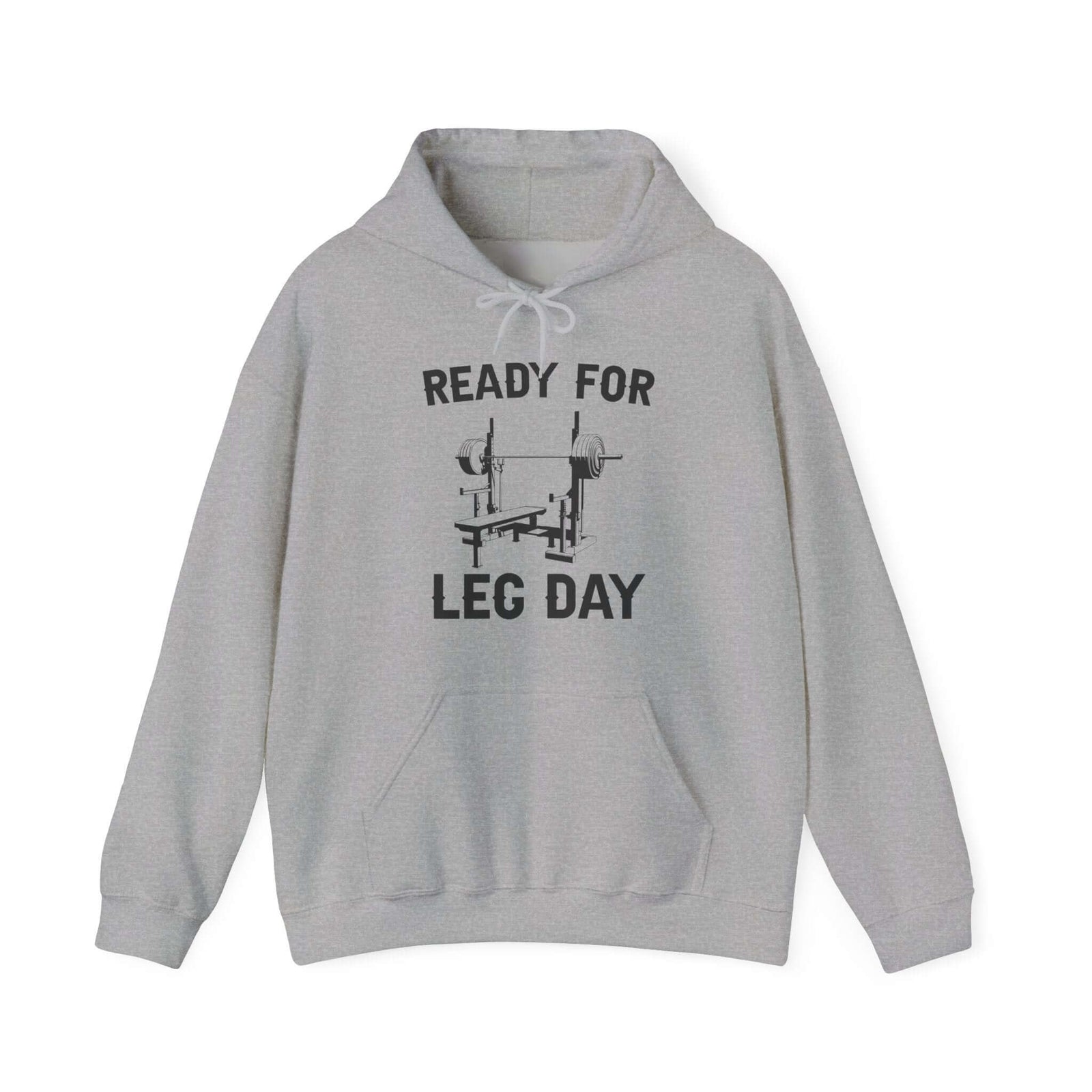 Ready for Leg Day Hoodie hoodie lifestyle - car fan gift