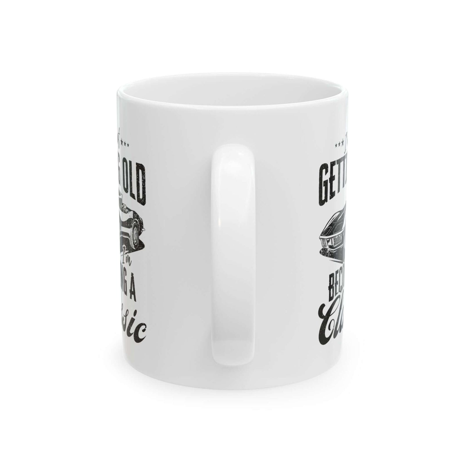 Becoming a classic mug - funny vintage car enthusiast coffee gift