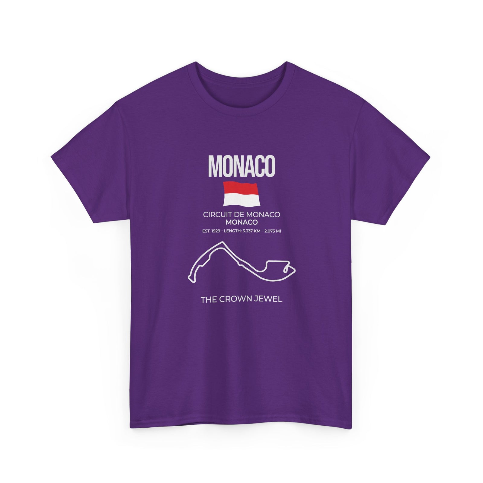 Monaco Race Track T-Shirt | Circuit de Monaco Grand Prix Motorsport Tee