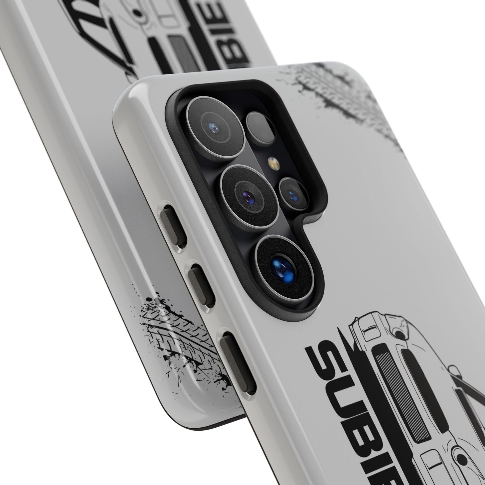 JDM Gang Tough Phone Case - Samsung Galaxy S26 Ultra, glossy, camera cutout close-up