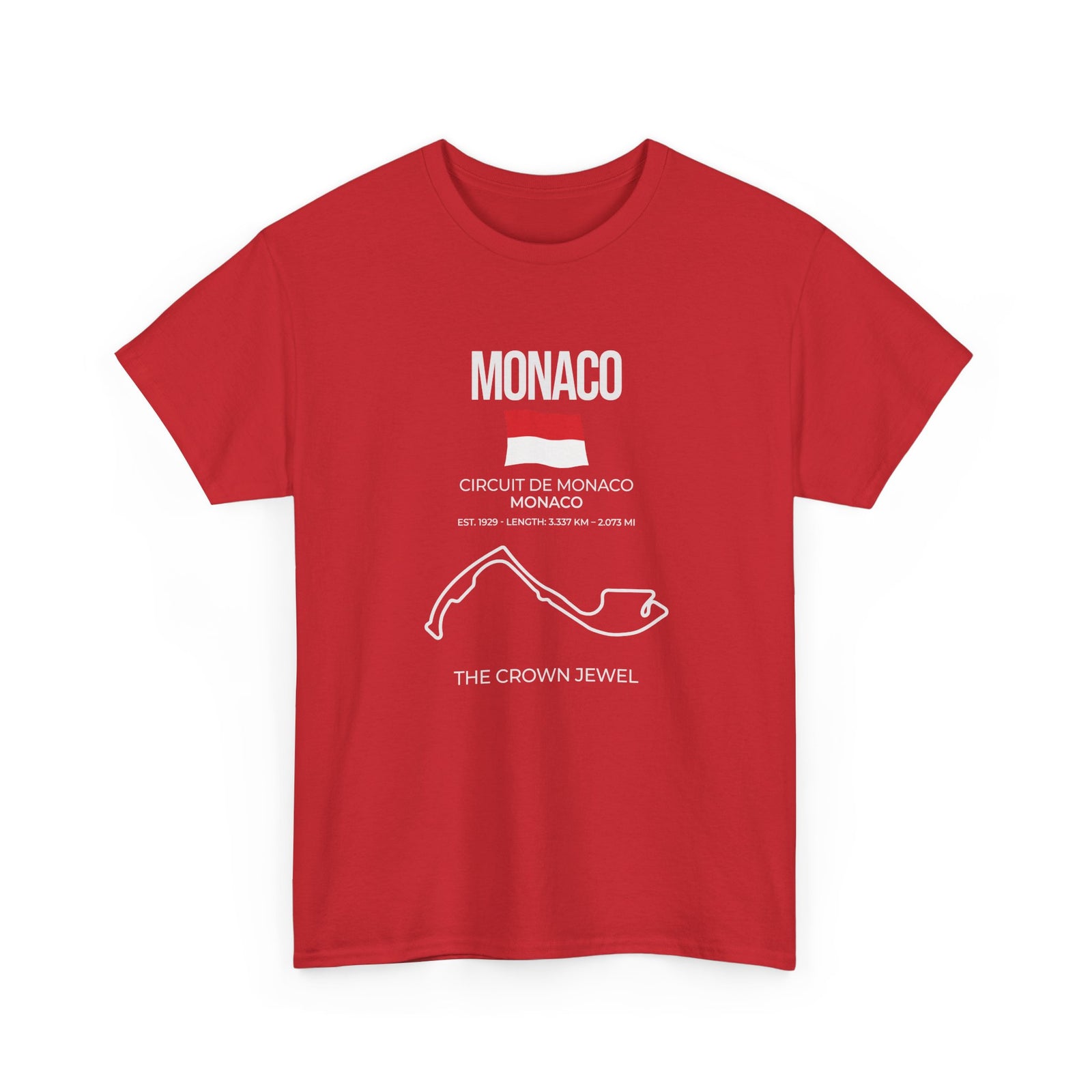 Monaco Race Track T-Shirt | Circuit de Monaco Grand Prix Motorsport Tee
