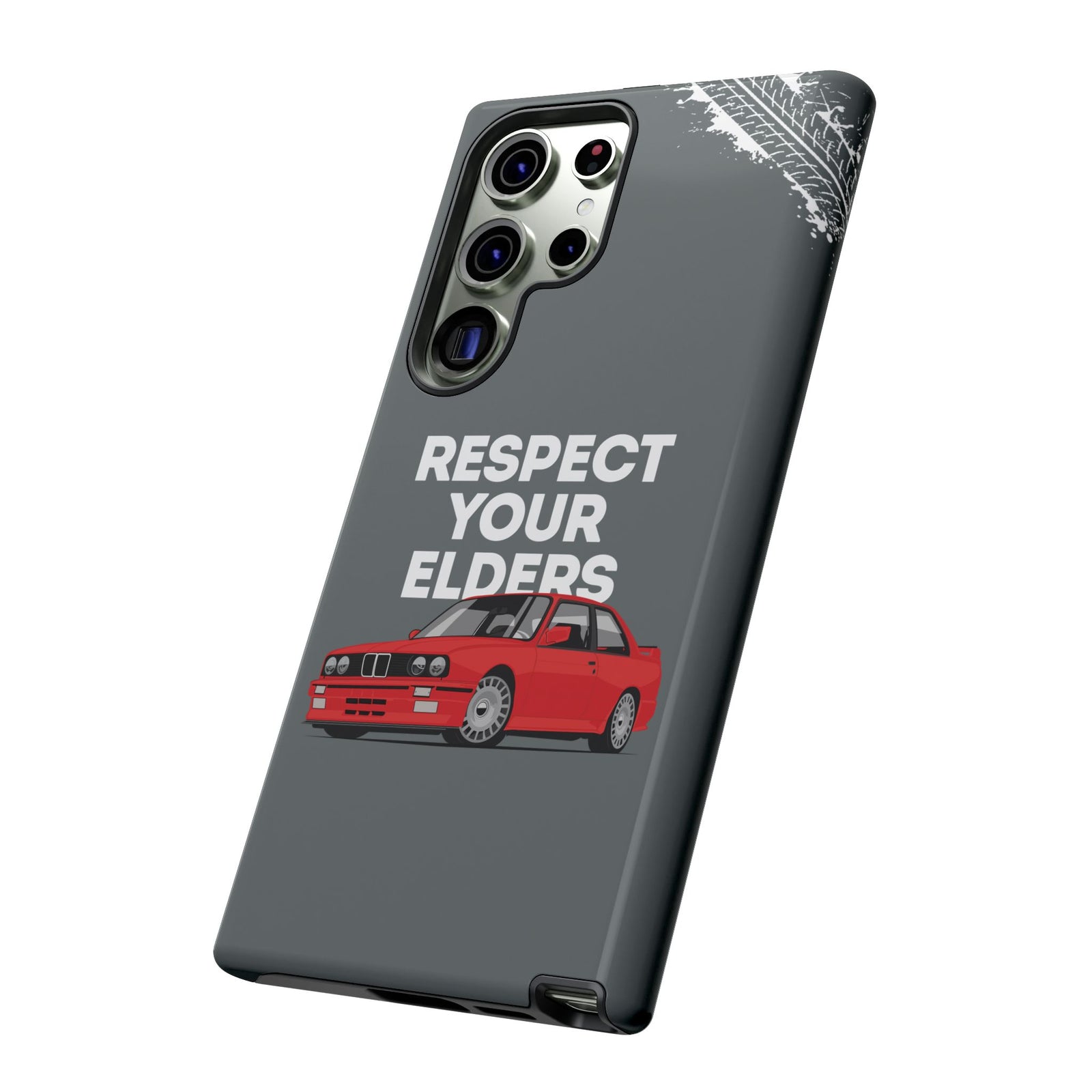 E30 M3 Respect Your Elders Tough Phone Case | Classic Car Guy Gift