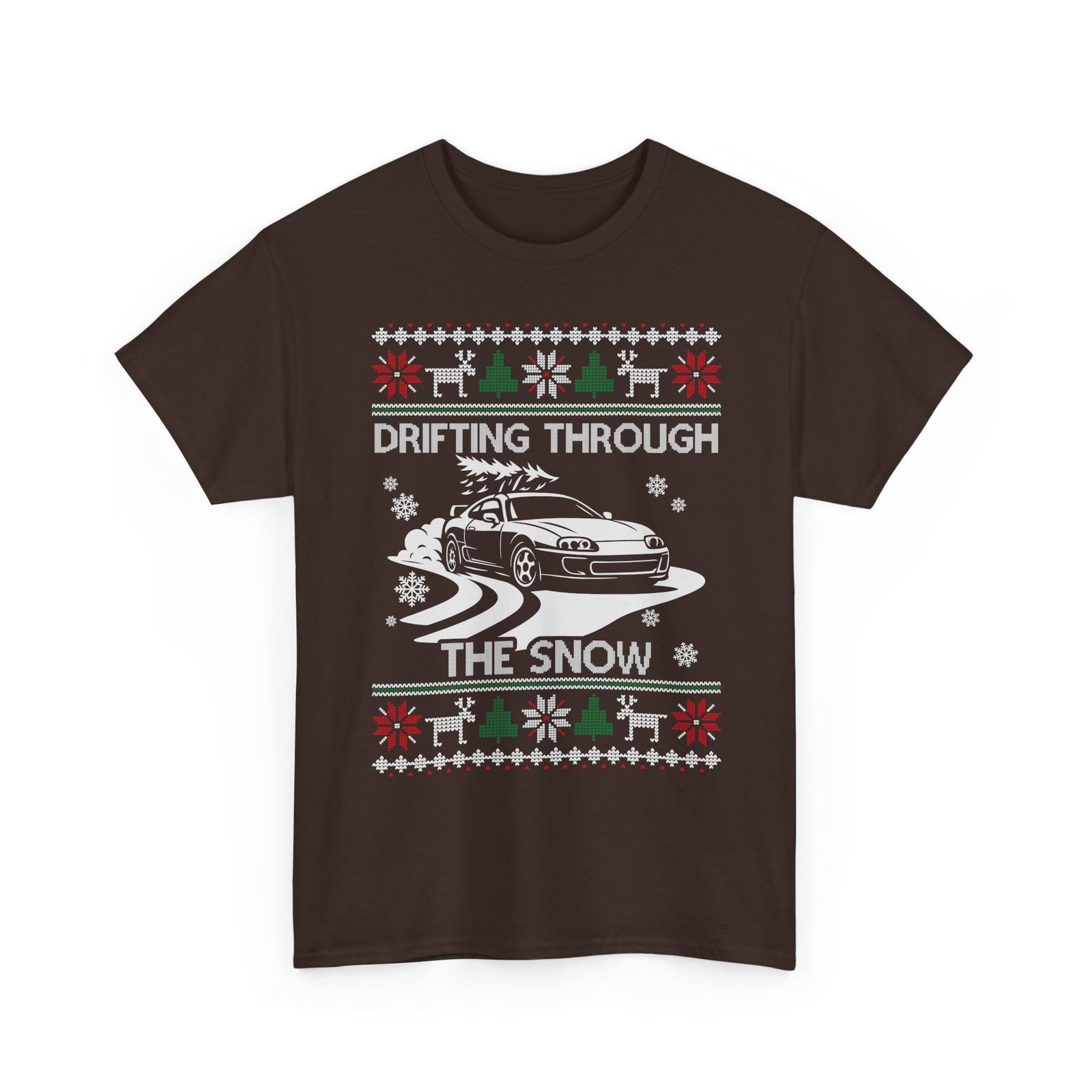 Christmas Drift Car T-Shirt