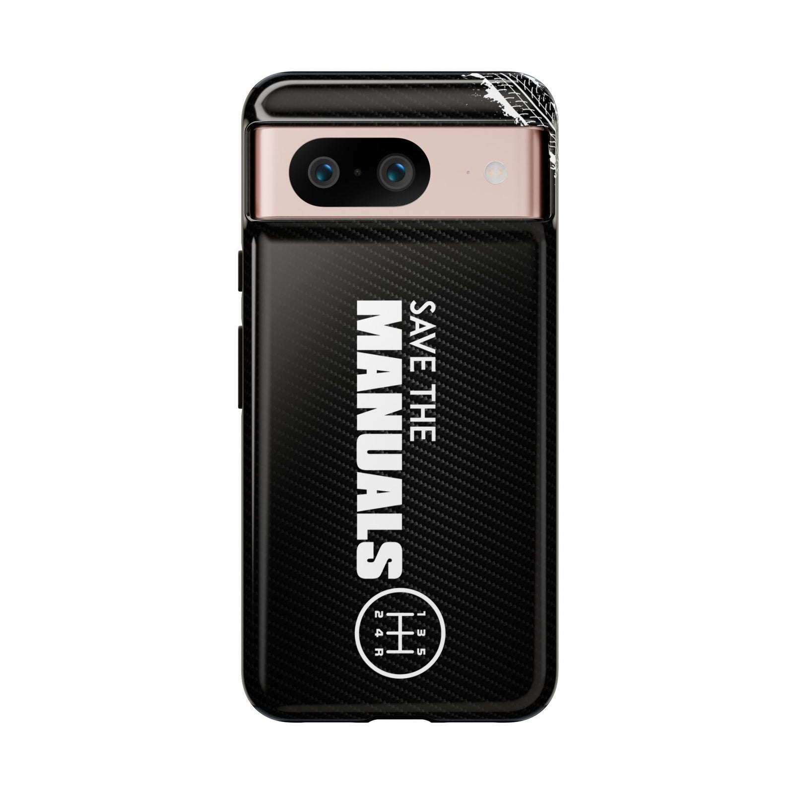 Save The Manuals Tough Phone Case | Manual Transmission Car Guy Gift