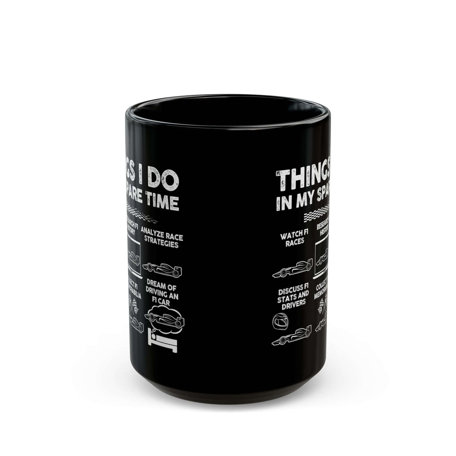 Things I Do In My Spare Time Mug mug - funny gift for car enthusiasts