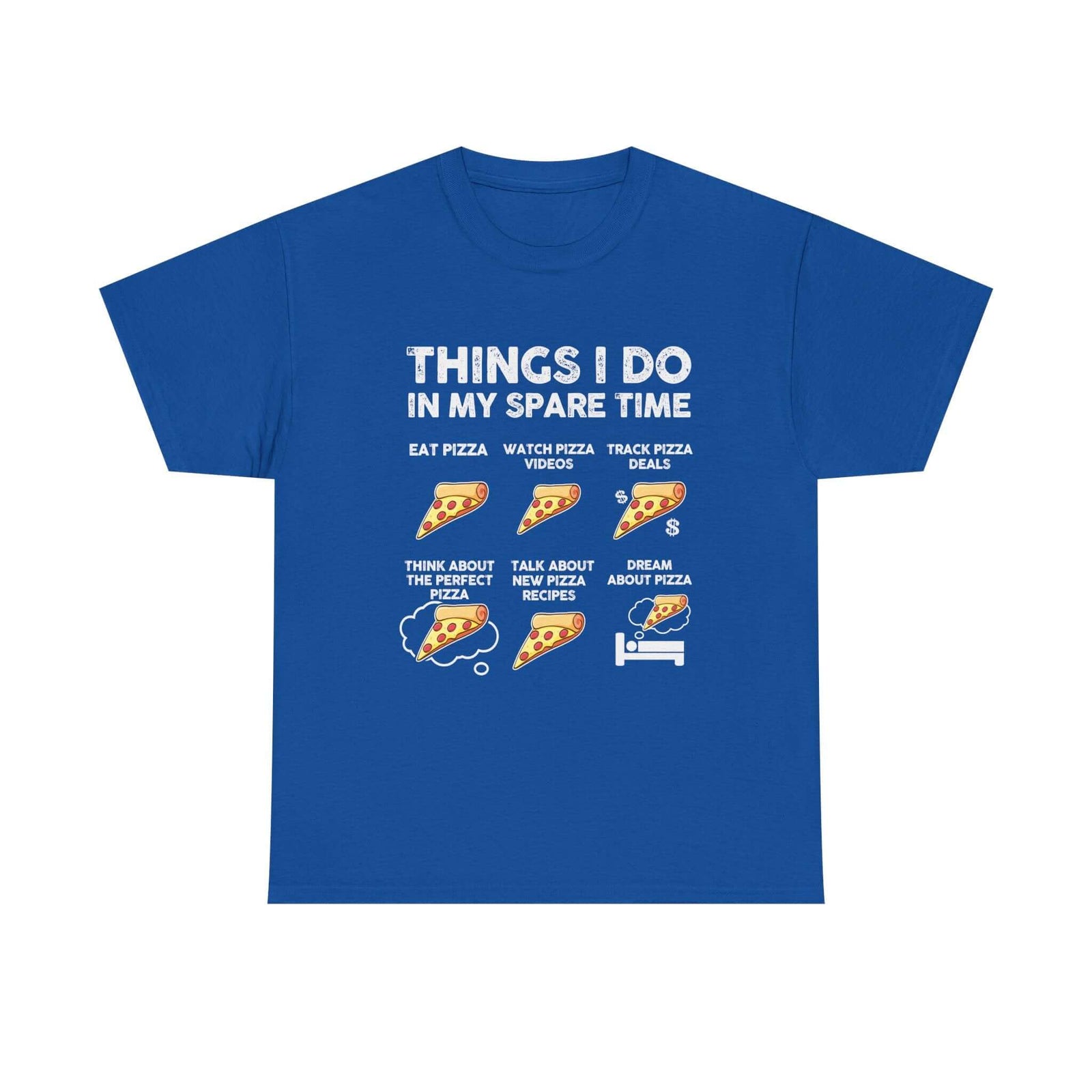 Pizza shirt - things I do in spare time - funny gift for pizza fans