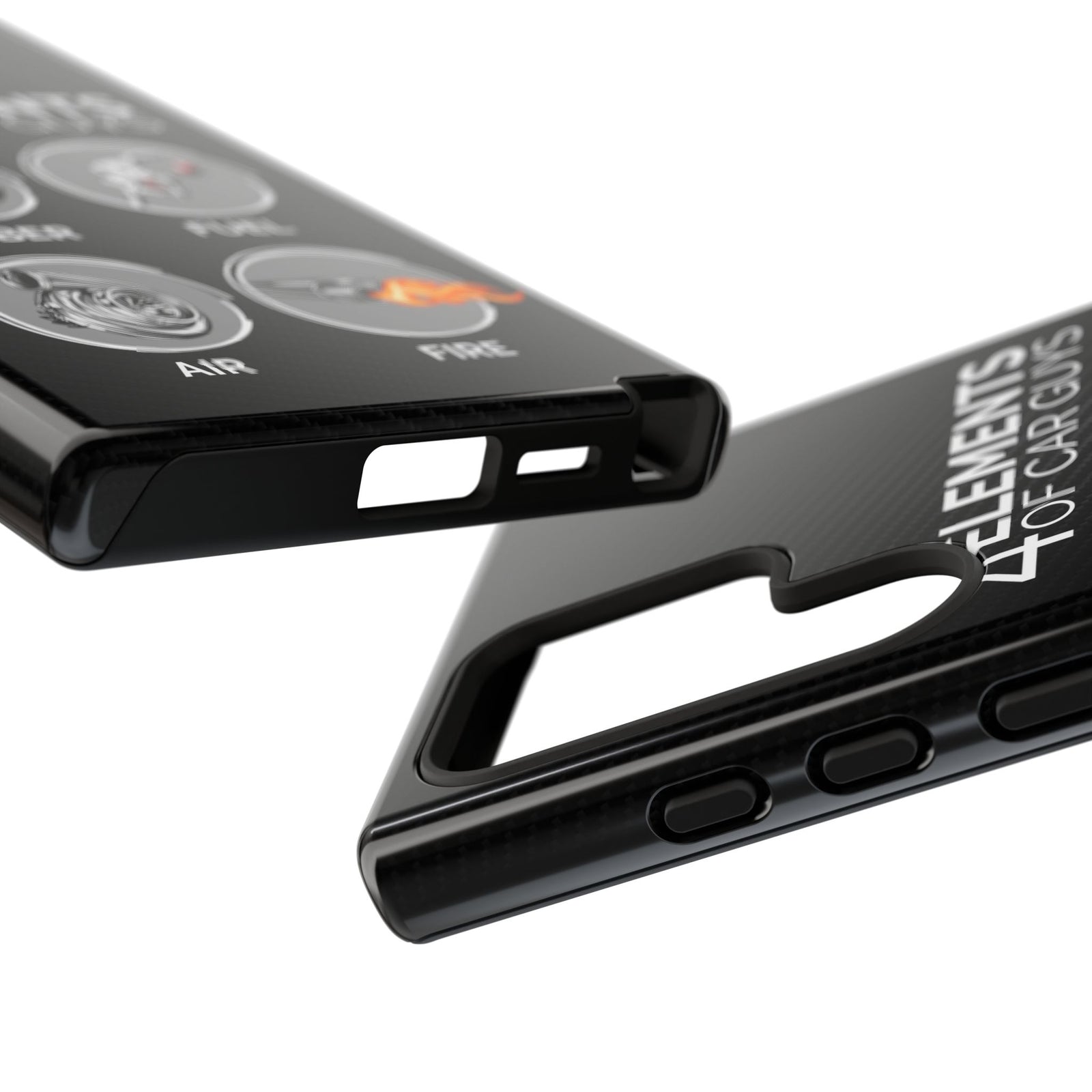 The 4 Elements of Car Guys Tough Phone Case | Funny Car Lover Gift