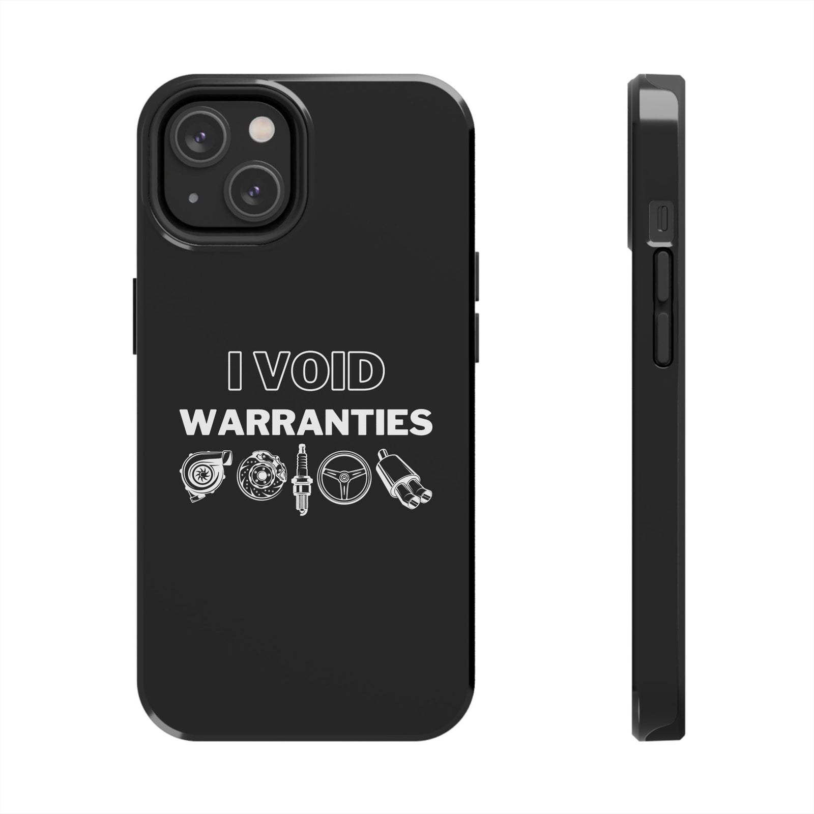 Void Warranties Phone Case t-shirt lifestyle - car guy present