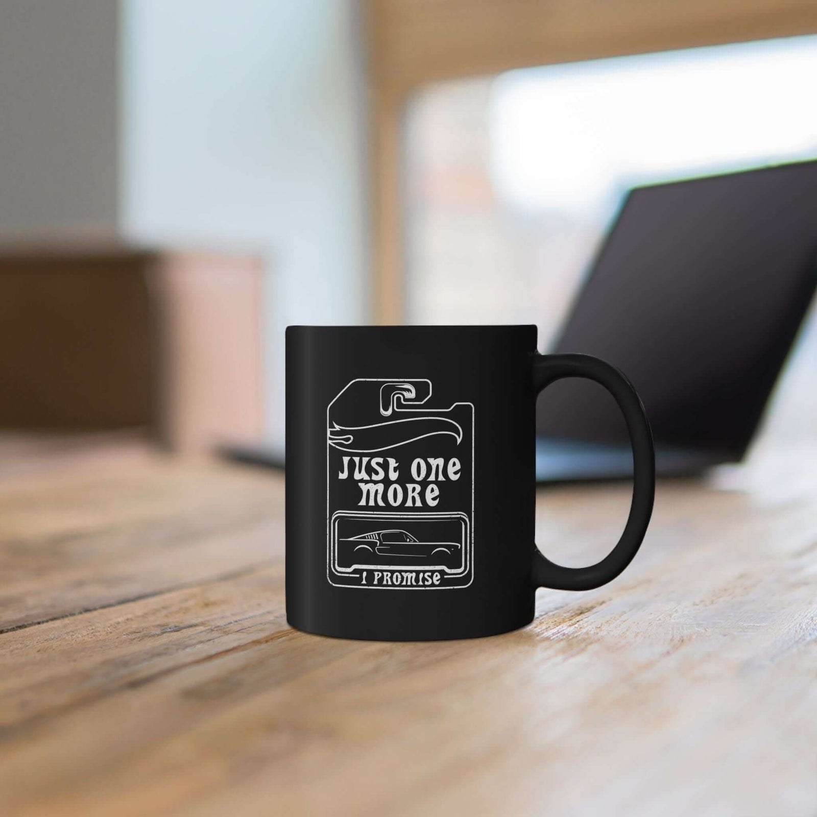 Just One More Car Coffee Mug ceramic coffee mug - gift for car fans