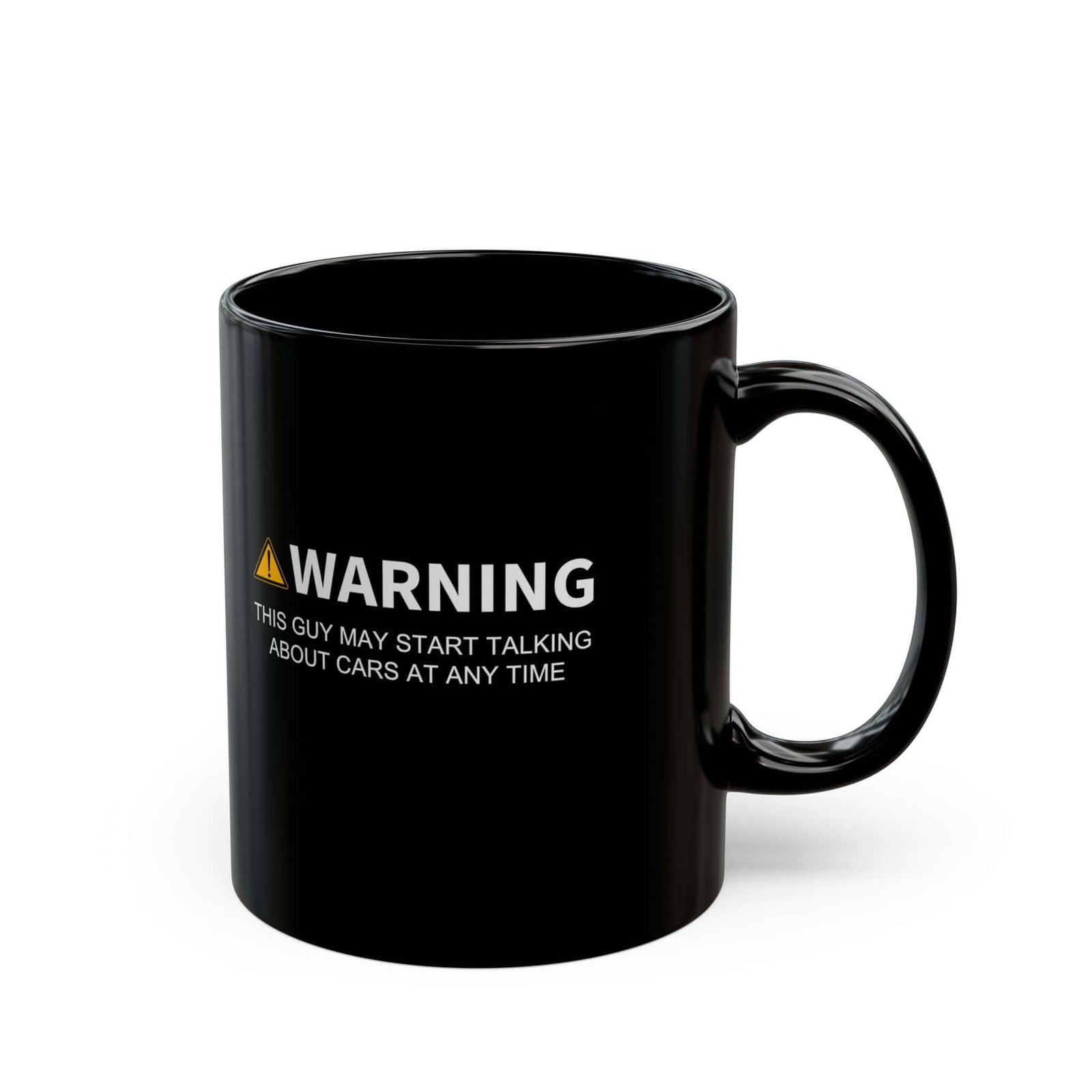 Warning May Start Talking About Cars Coffee Mug coffee mug gift - car guy present
