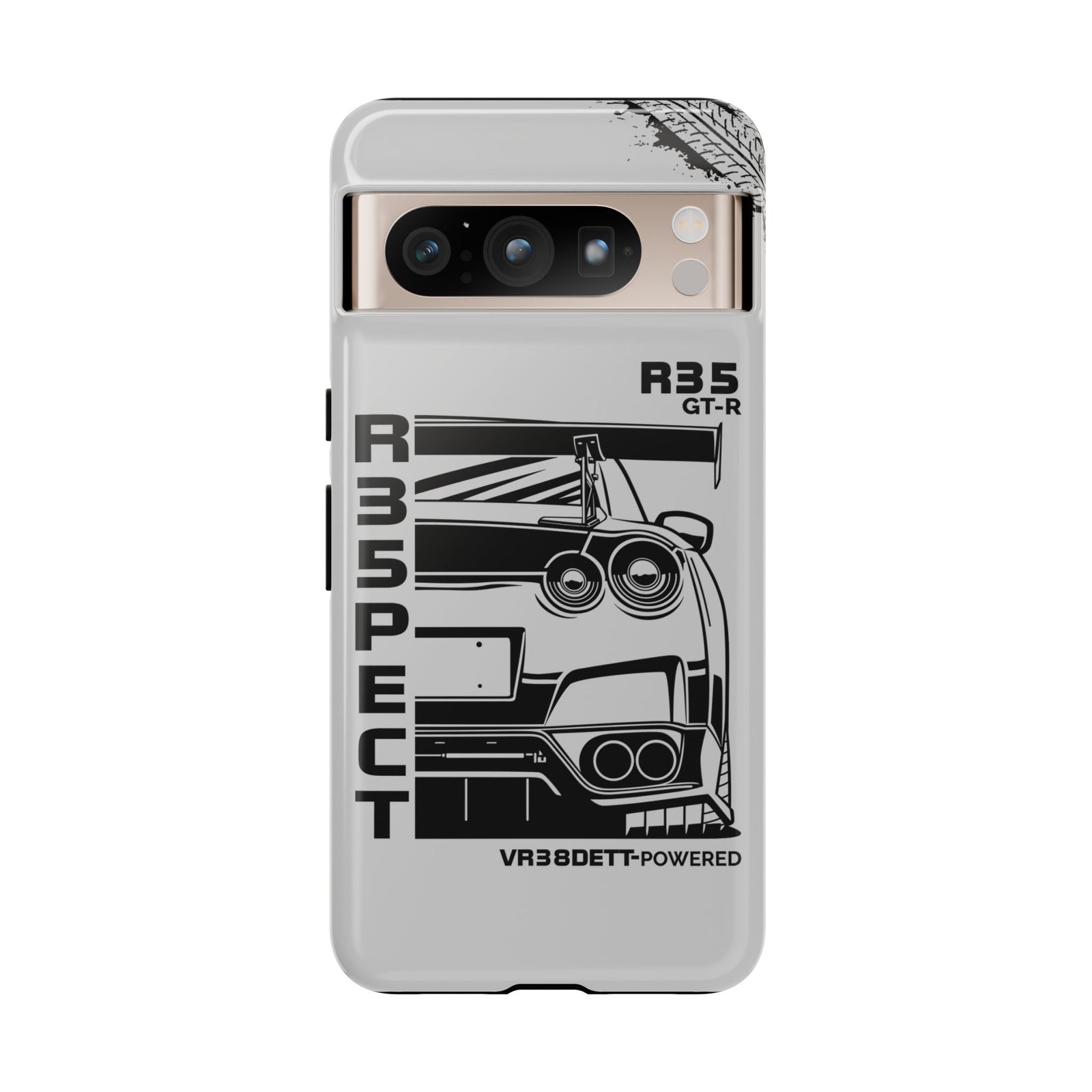 JDM Front View Tough Phone Case - Google Pixel 8 Pro, glossy, front view