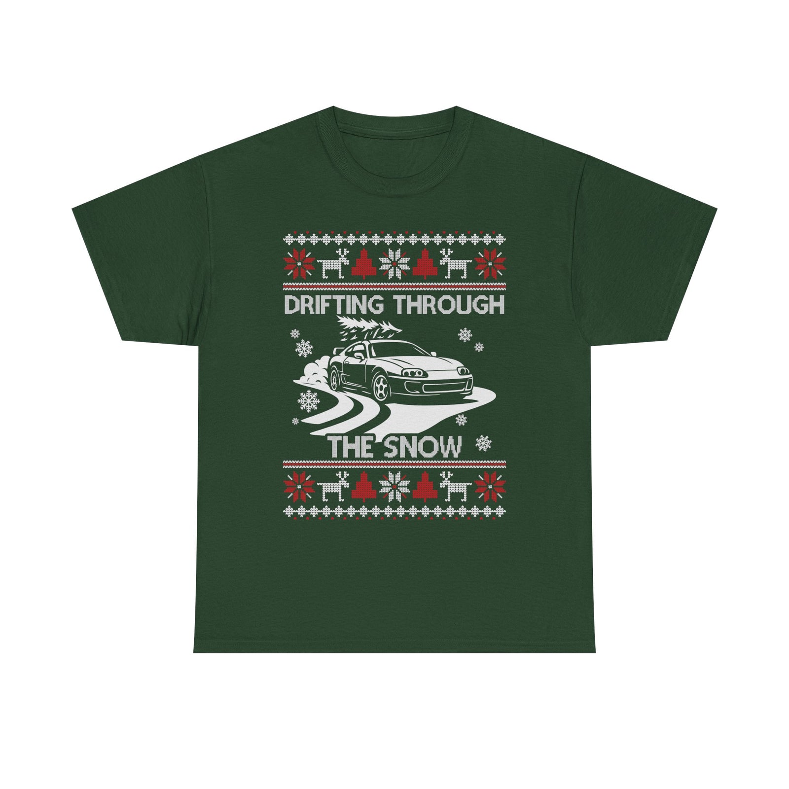Christmas Drift Car T-Shirt