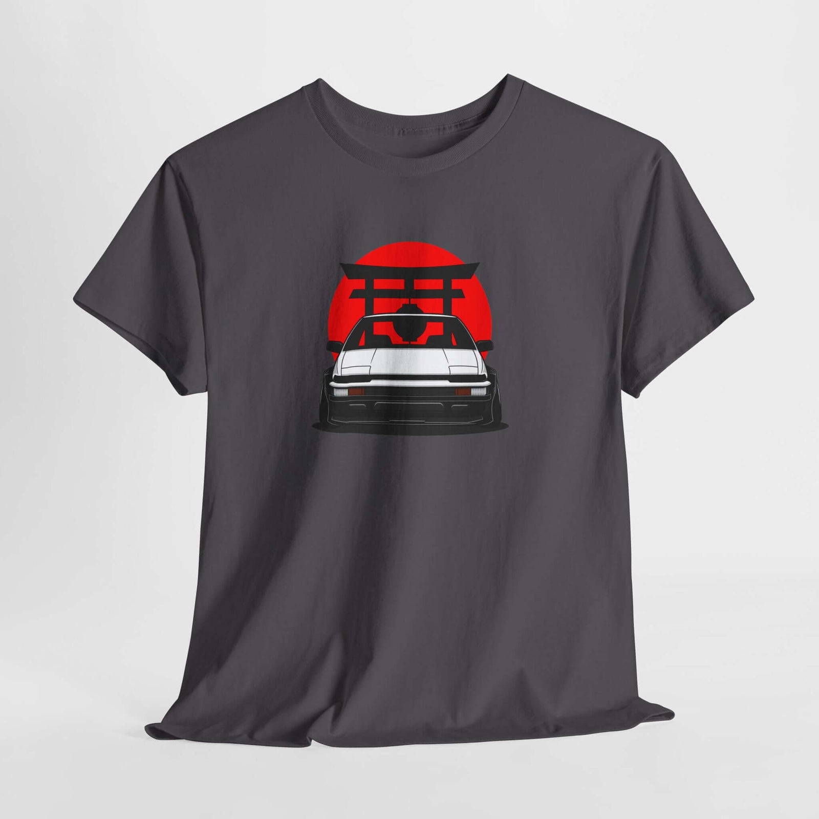 AE86 Drift t-shirt closeup print | Rising Sun car tee | 365CarMods