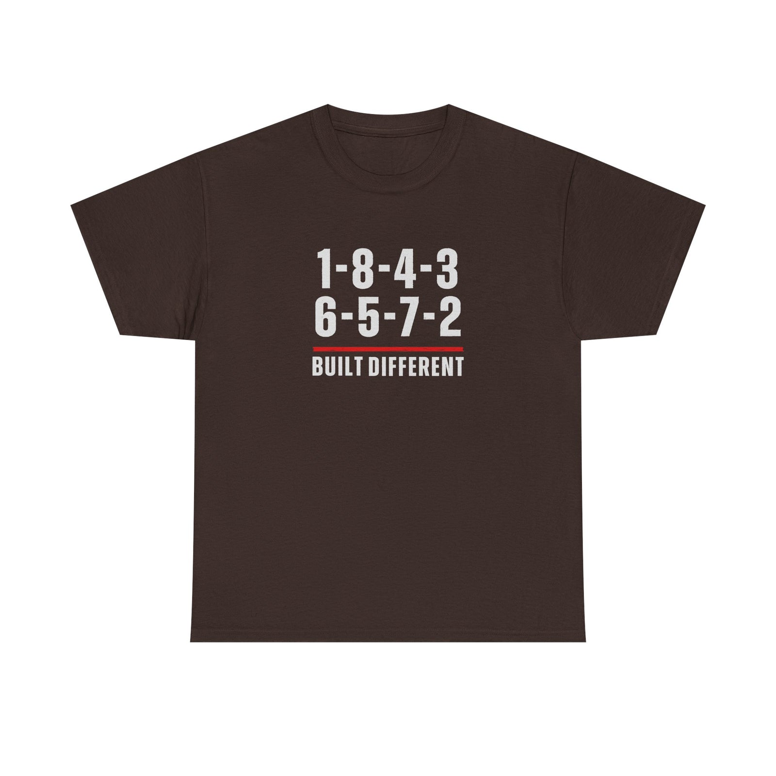 Built Different V8 Firing Order Graphic T-Shirt