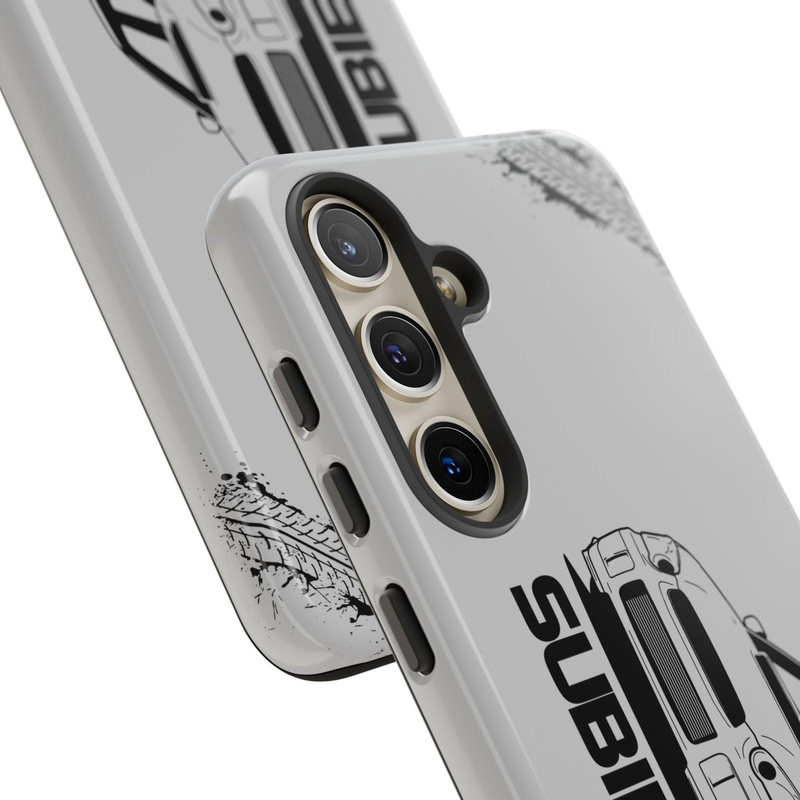 JDM Gang Tough Phone Case - Samsung Galaxy S24, glossy, camera cutout close-up