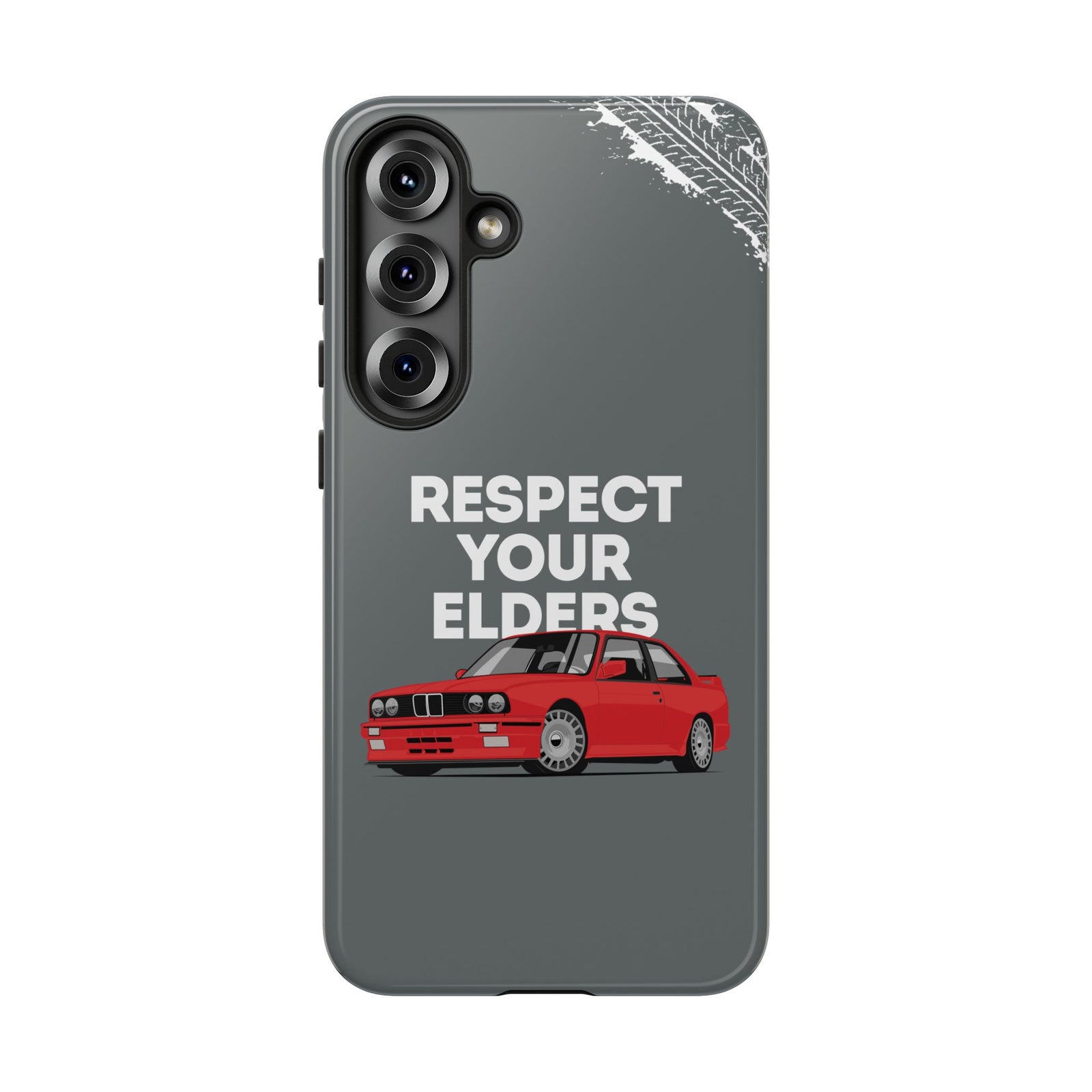 E30 M3 Respect Your Elders Tough Phone Case | Classic Car Guy Gift