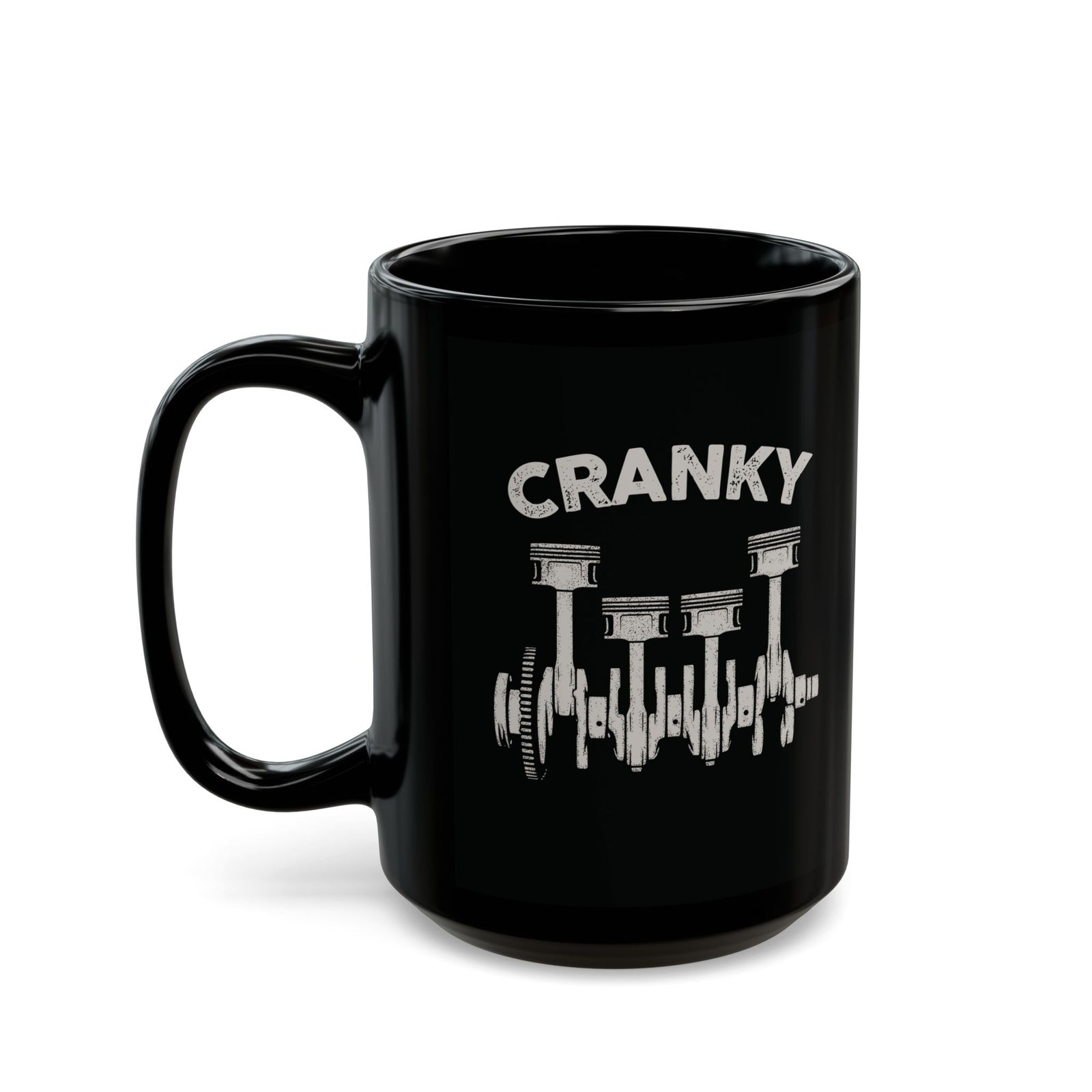 Cranky Mechanic Mug mug - funny gift for car enthusiasts