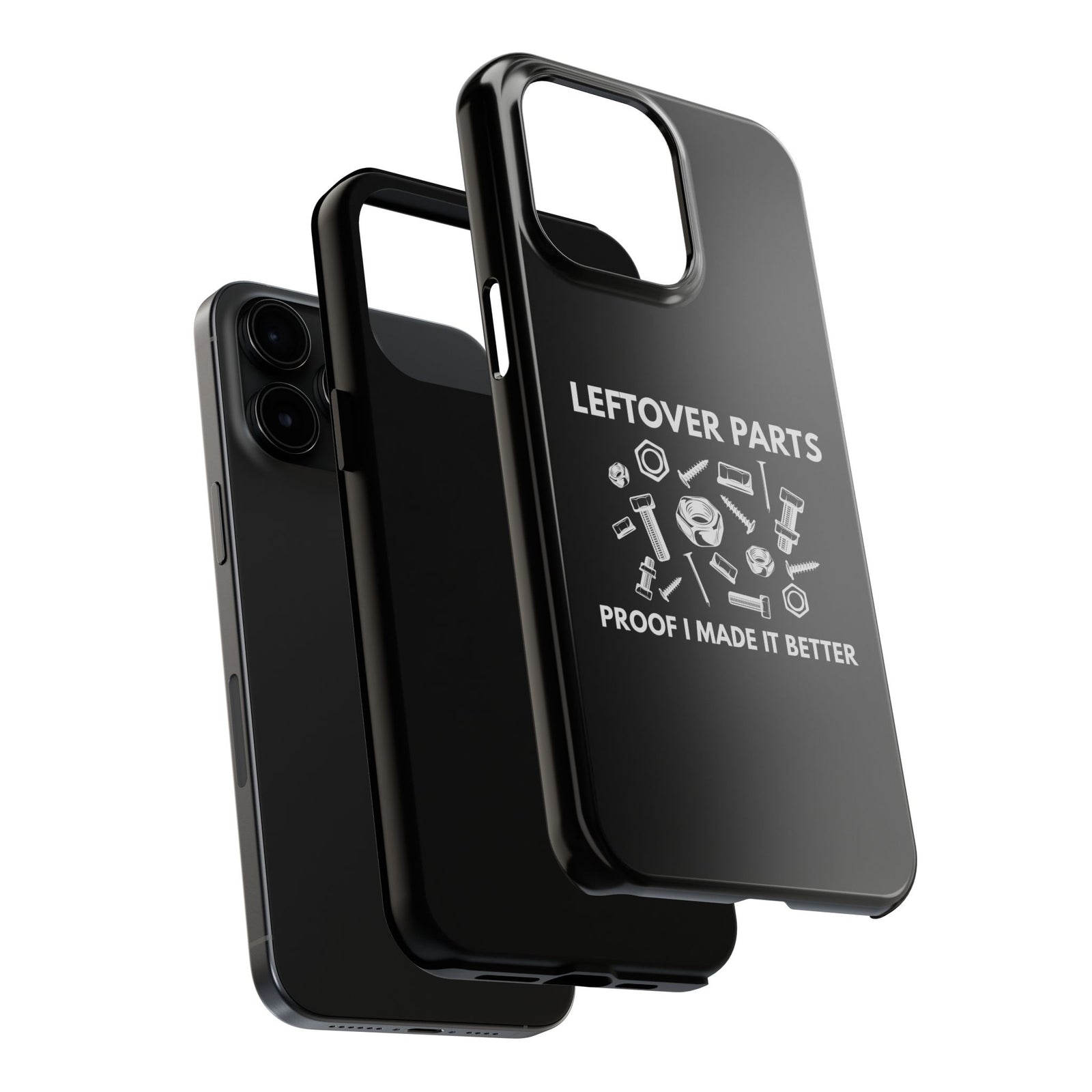 Leftover Parts Phone Case | Funny Mechanic & Handyman Dad Gift