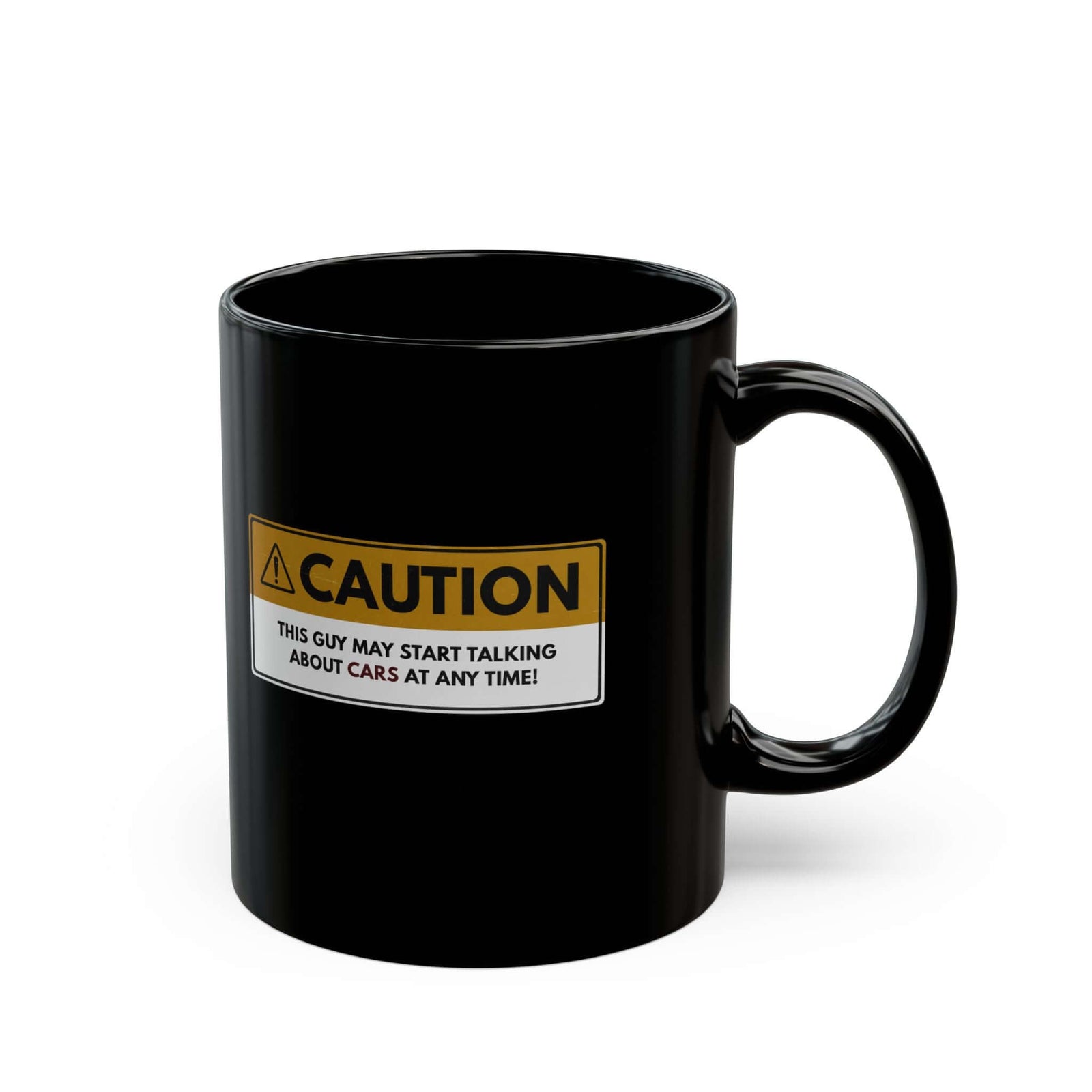 Caution This Guy May Start Talking About Cars Mug funny mug - automotive enthusiast gift