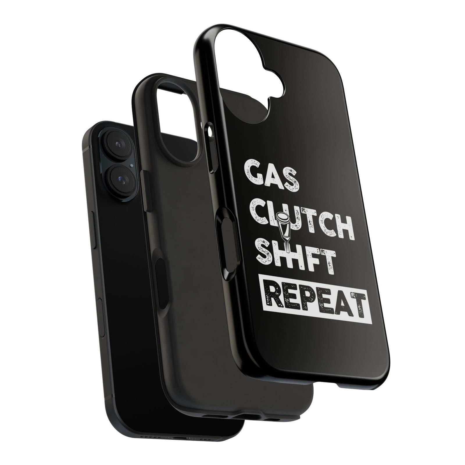 Gas Clutch Shift Repeat Phone Case | JDM Manual Transmission Gift