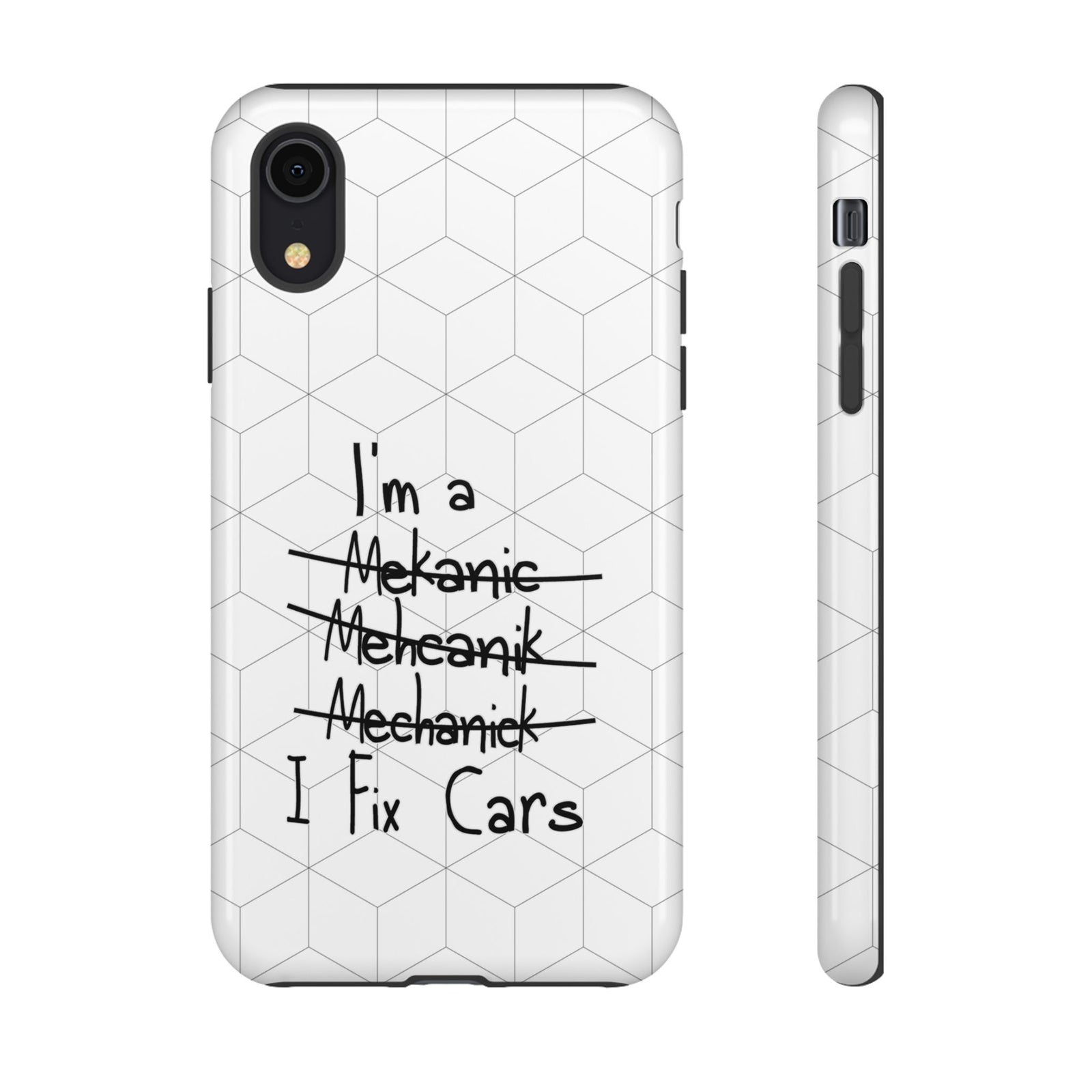 Mechanic I Fix Cars Funny Tough Phone Case | Car Guy Gift