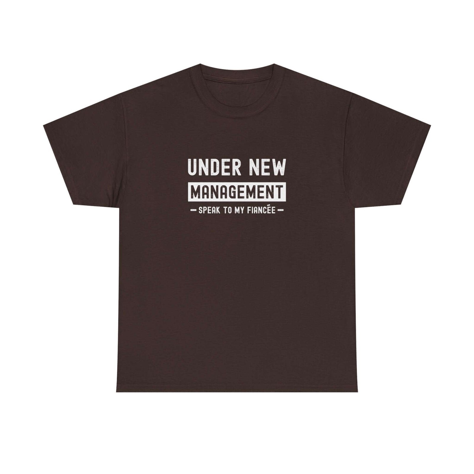 Man wearing Under New Management T-Shirt shirt - car enthusiast gift