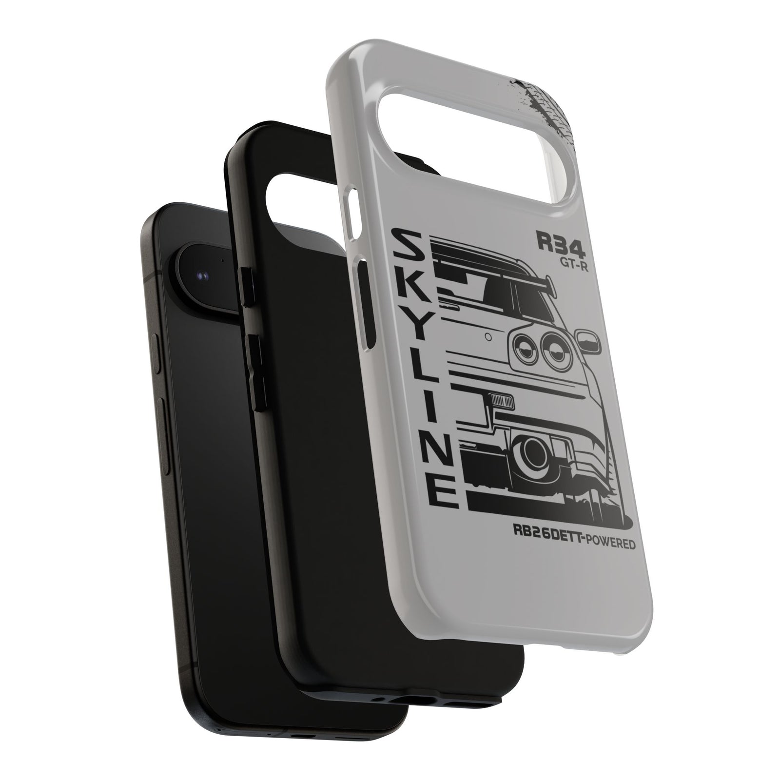 R34 Skyline GTR BNR34 Godzilla Tough Phone Case | JDM Car Gift
