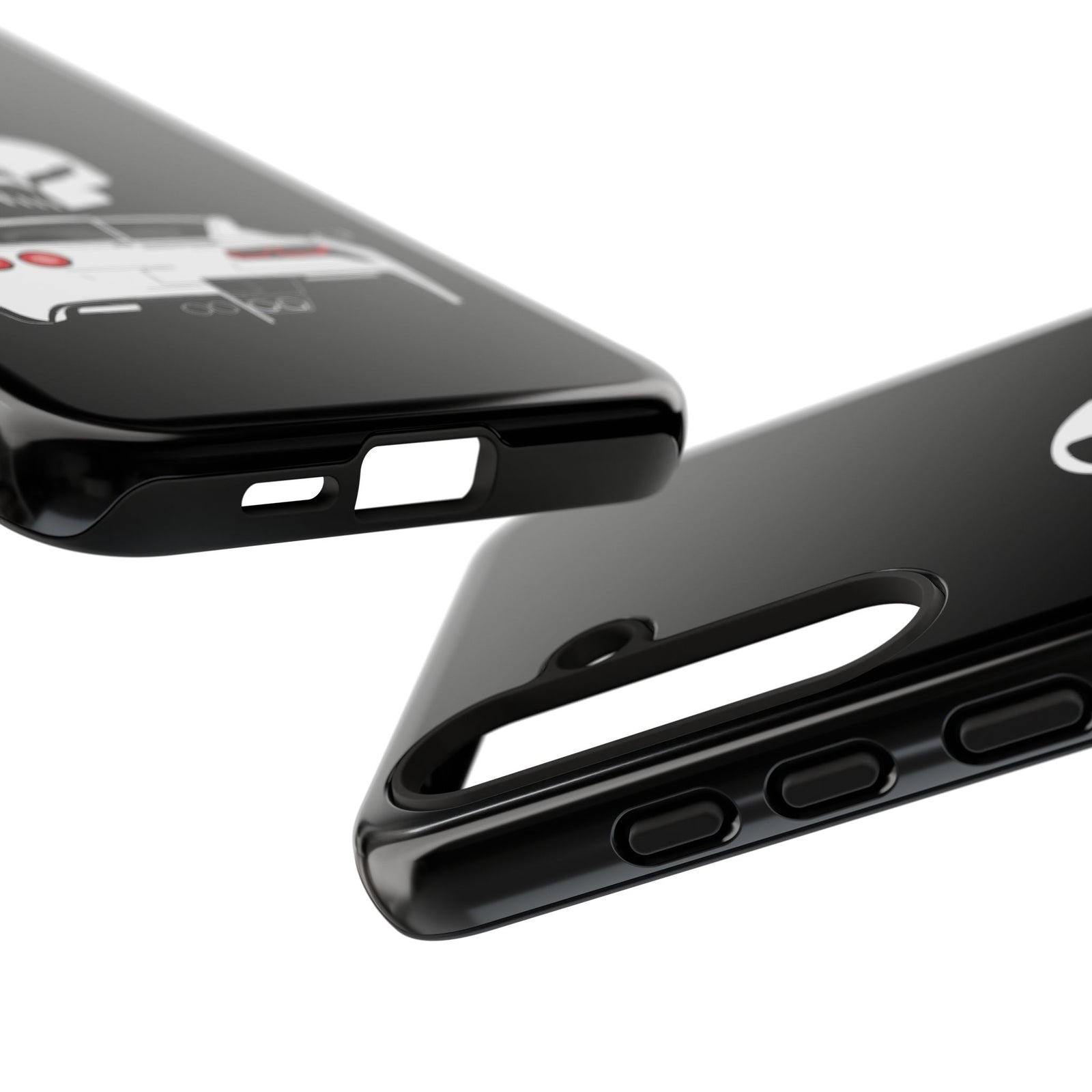 Corvette Punisher Skull Tough Phone Case | Muscle Car Guy Gift