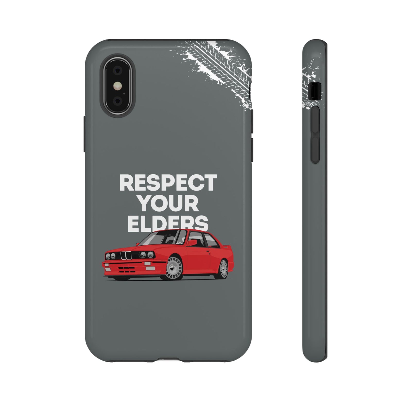 E30 M3 Respect Your Elders Tough Phone Case | Classic Car Guy Gift