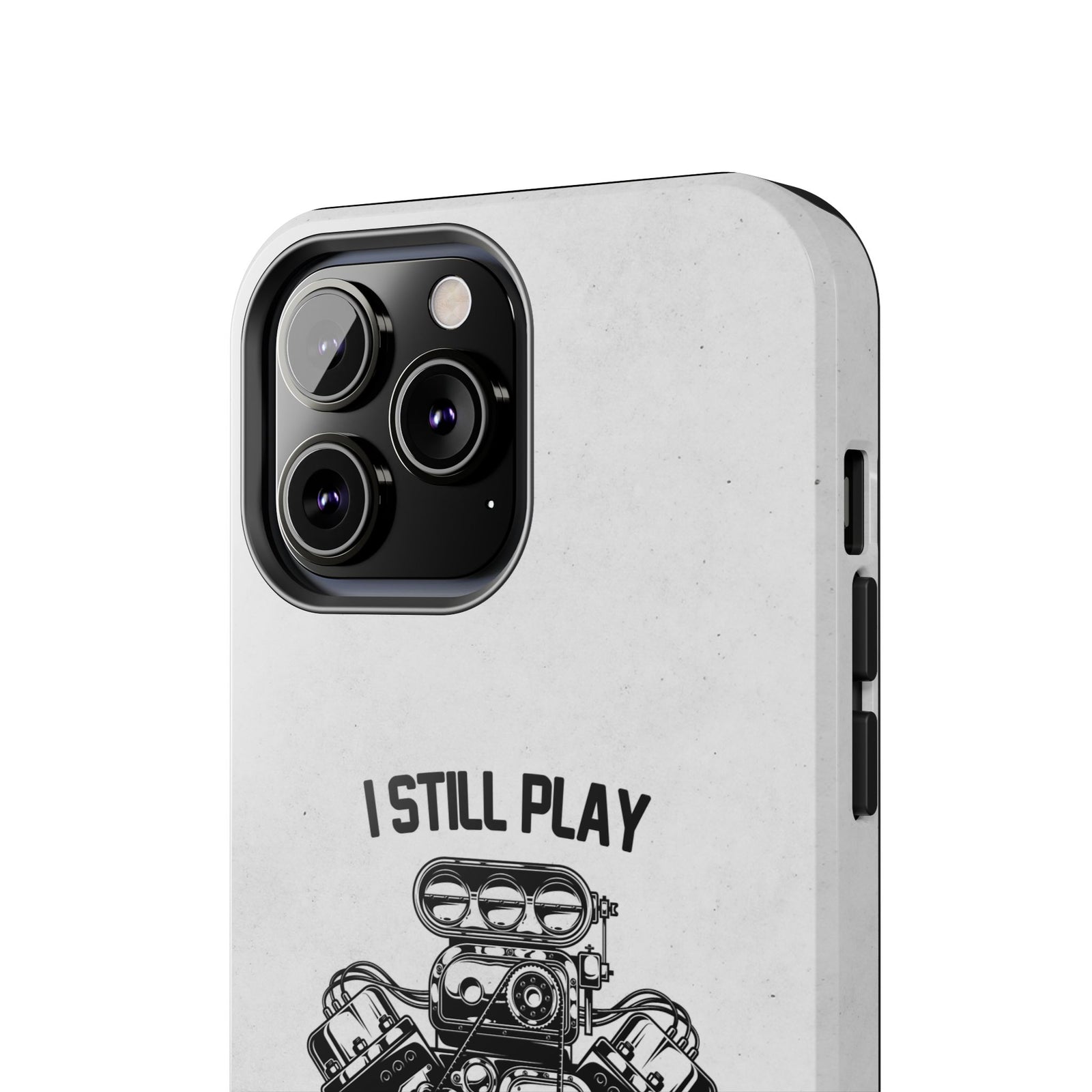 I Still Play with Blocks Engine Swap Tough Phone Case | Car Mechanic Gift
