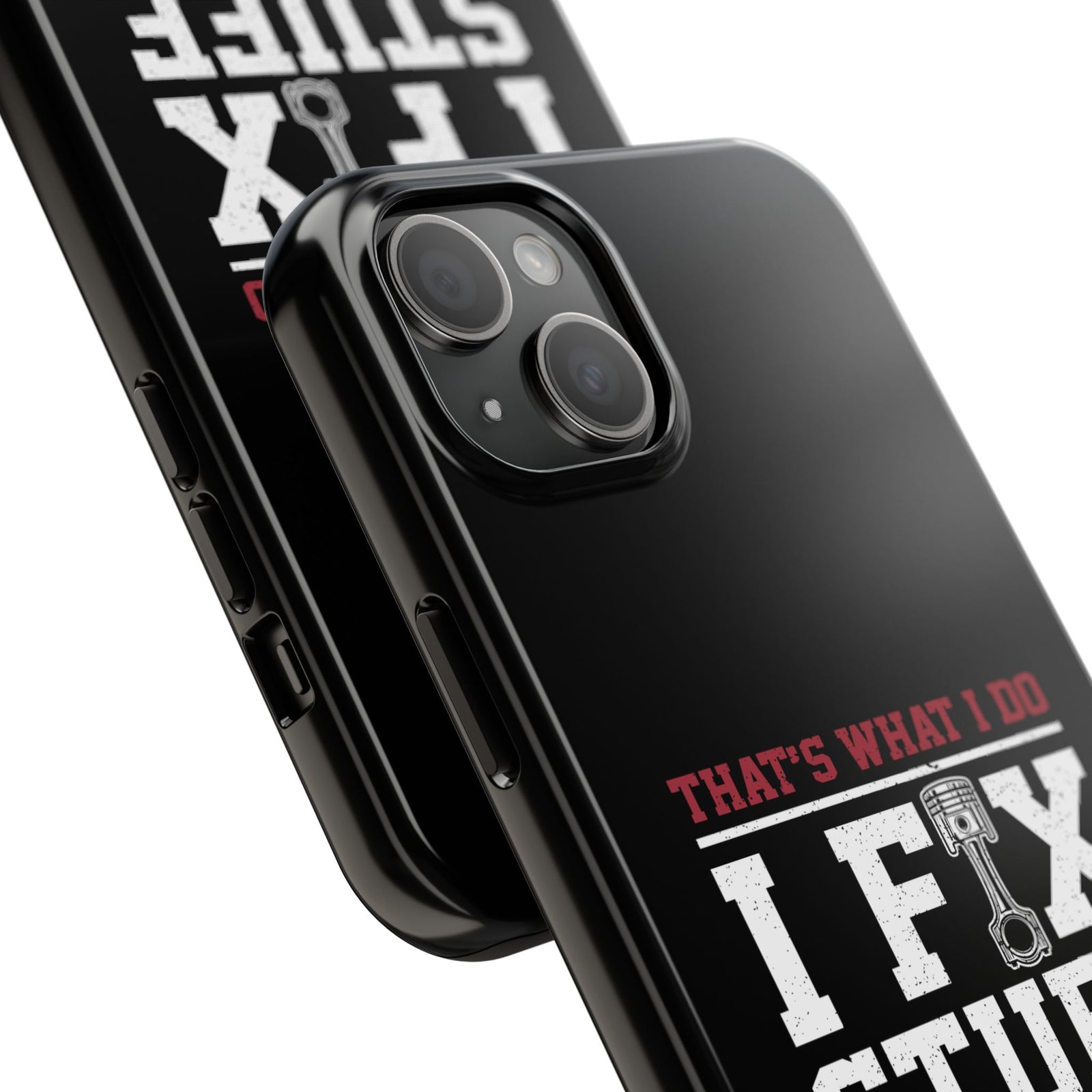 I Fix Stuff and I Know Things Phone Case | Mechanic & Handyman Gift