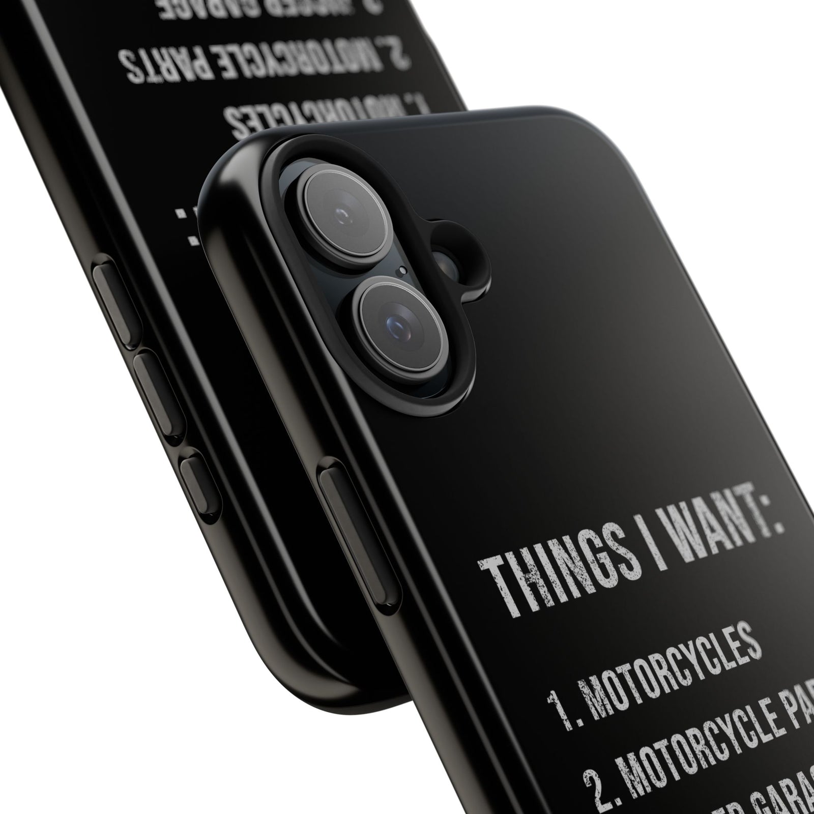 Things I Want: Motorcycles Phone Case | Biker Gift
