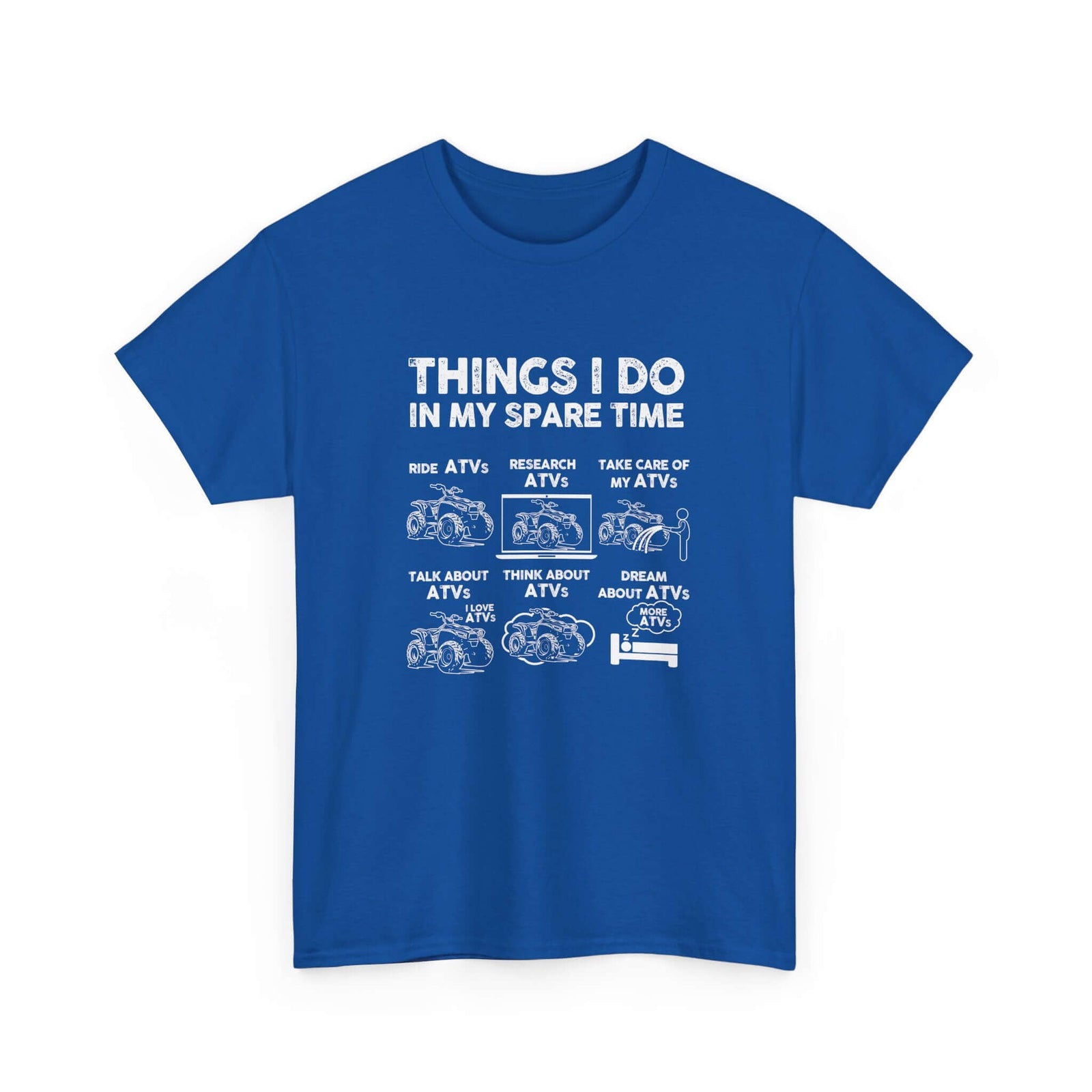 Things I Do in My Spare Time ATV T-Shirt | Quad Rider Gift
