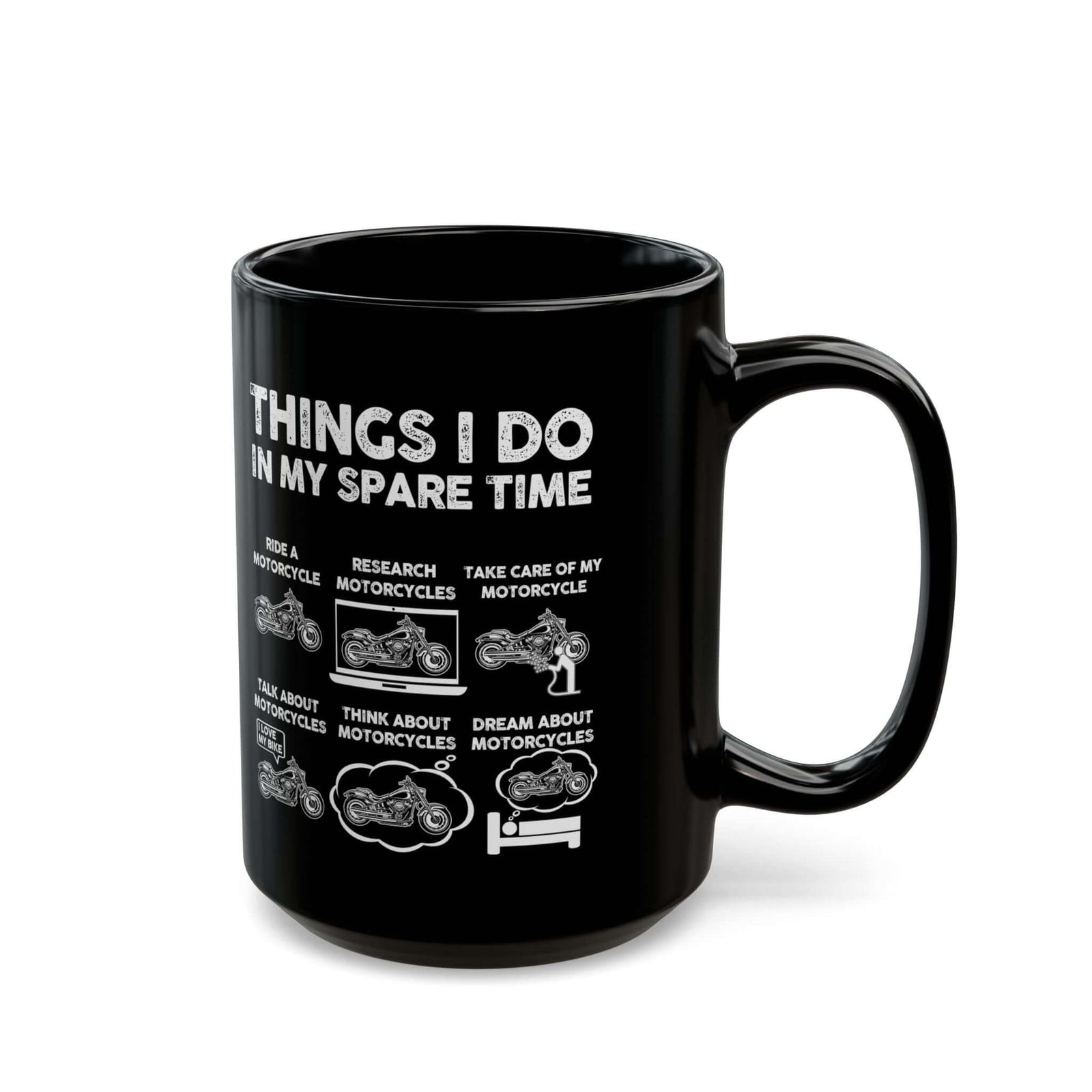 Things I Do In My Spare Time Mug mug - funny gift for car enthusiasts