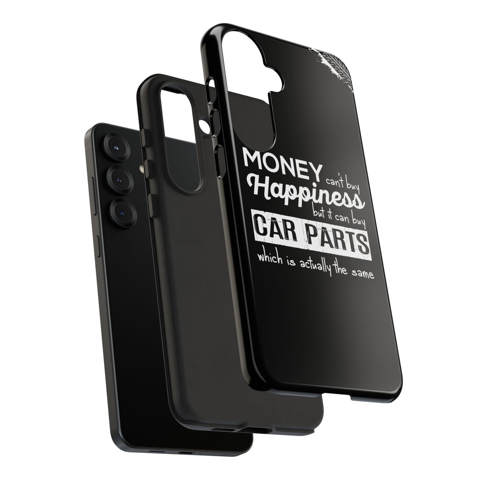 More Car Parts Equals Happiness Tough Phone Case | Car Enthusiast Gift