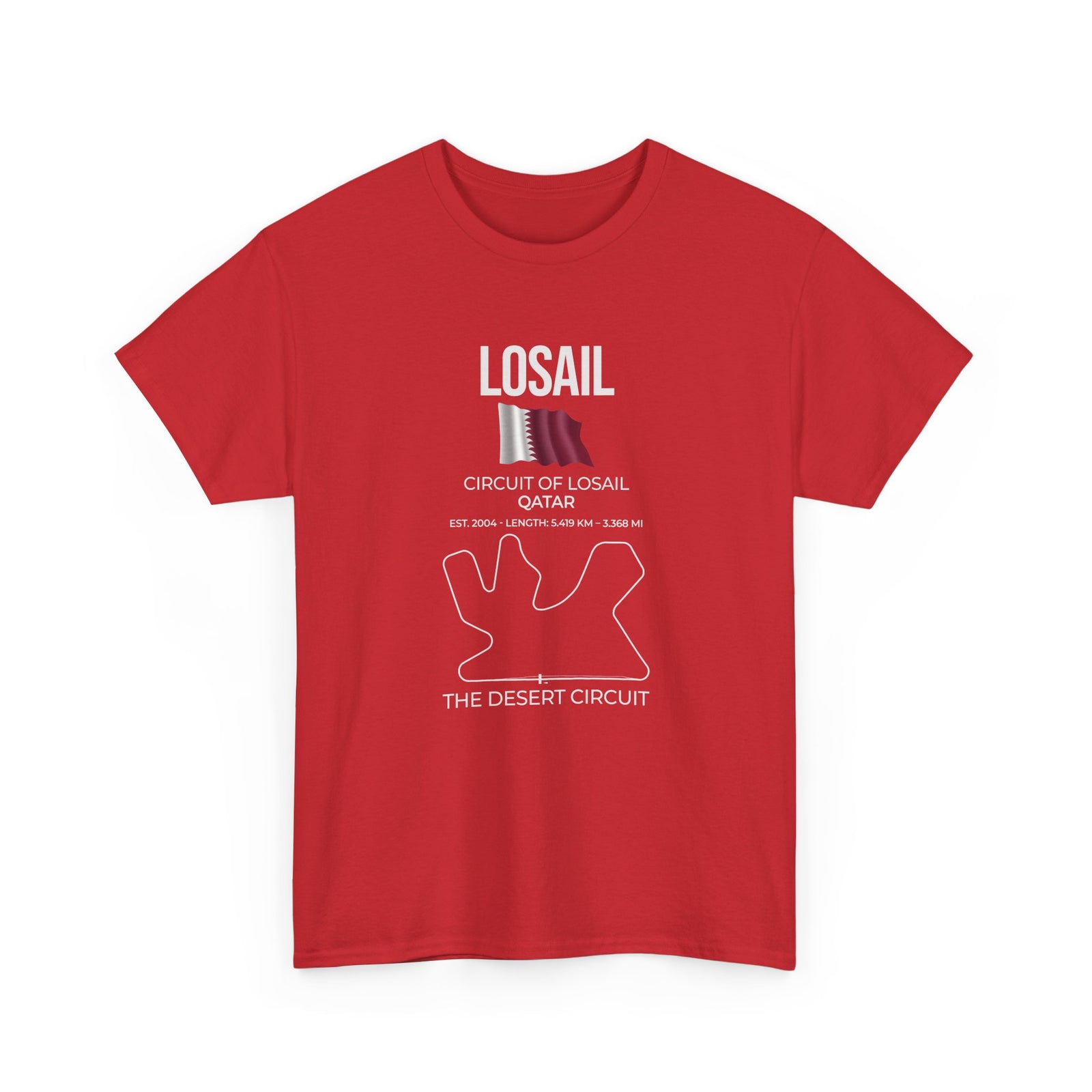 Losail Race Track T-Shirt | Qatar Circuit Motorsport Tee