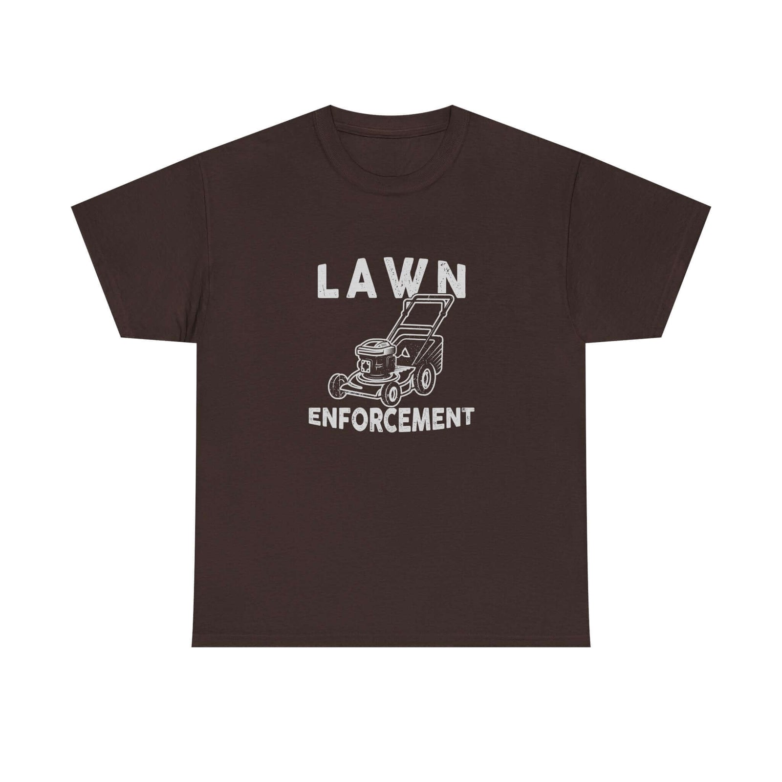 Man wearing Lawn Enforcement T-Shirt shirt - car enthusiast gift