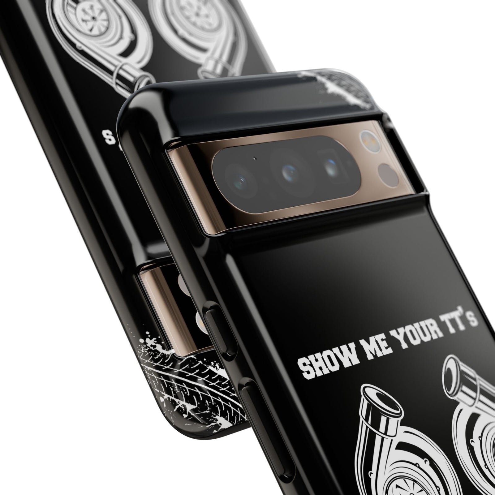 Show Me Your TTs Twin Turbo Tough Phone Case | Funny Car Guy Gift