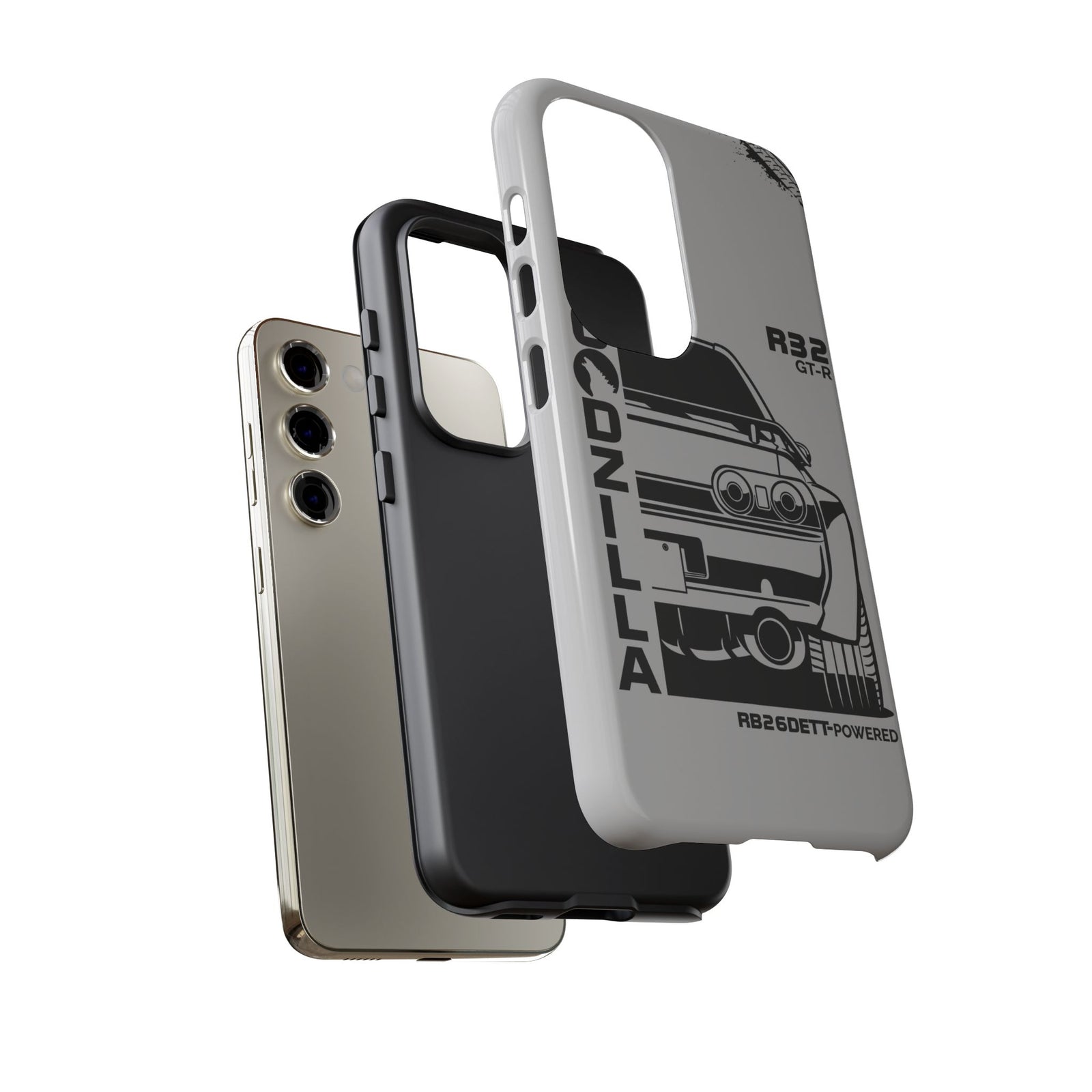 R32 Skyline GTR BNR32 Godzilla Tough Phone Case | JDM Car Gift