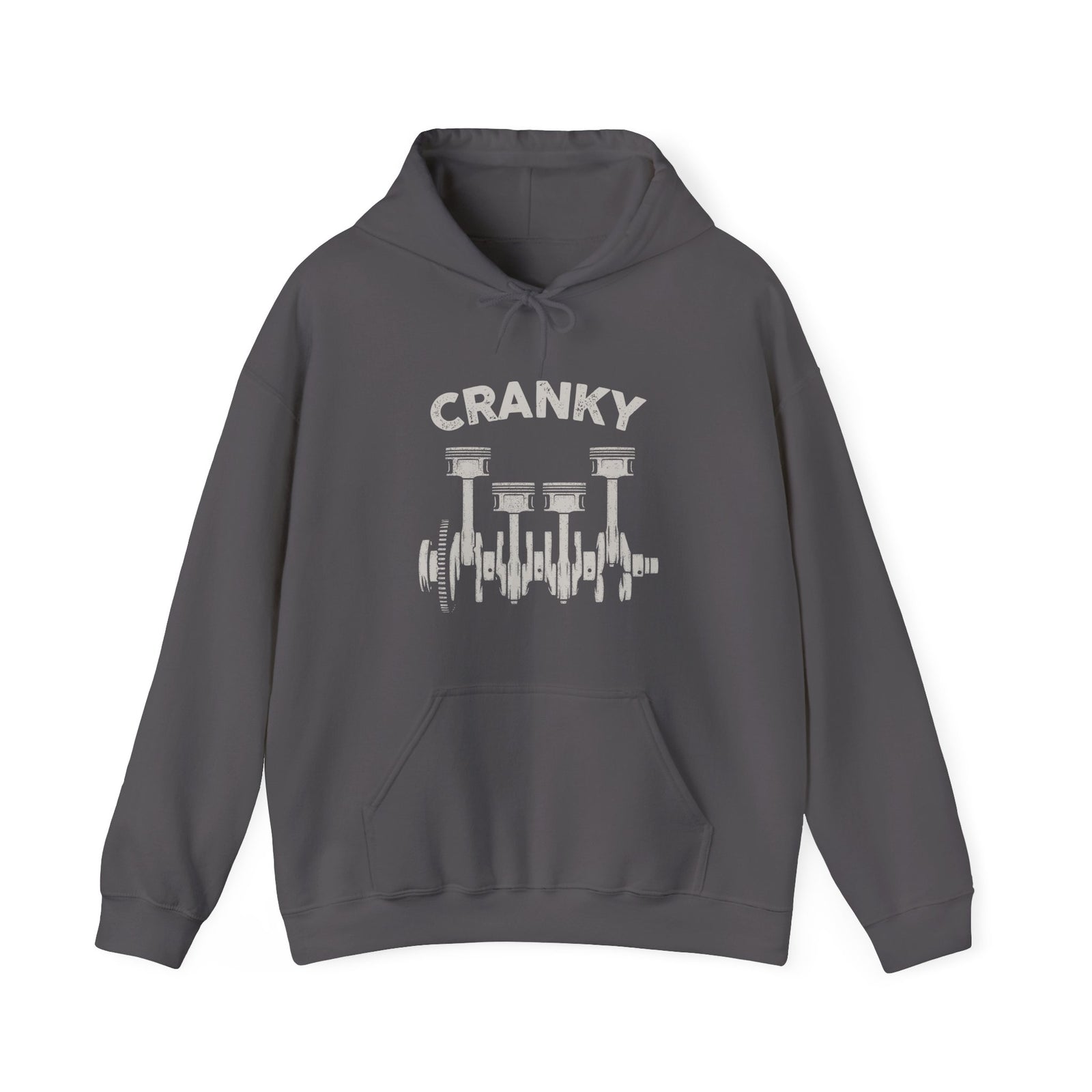 Cranky Mechanic Hoodie - funny car guy sweatshirt