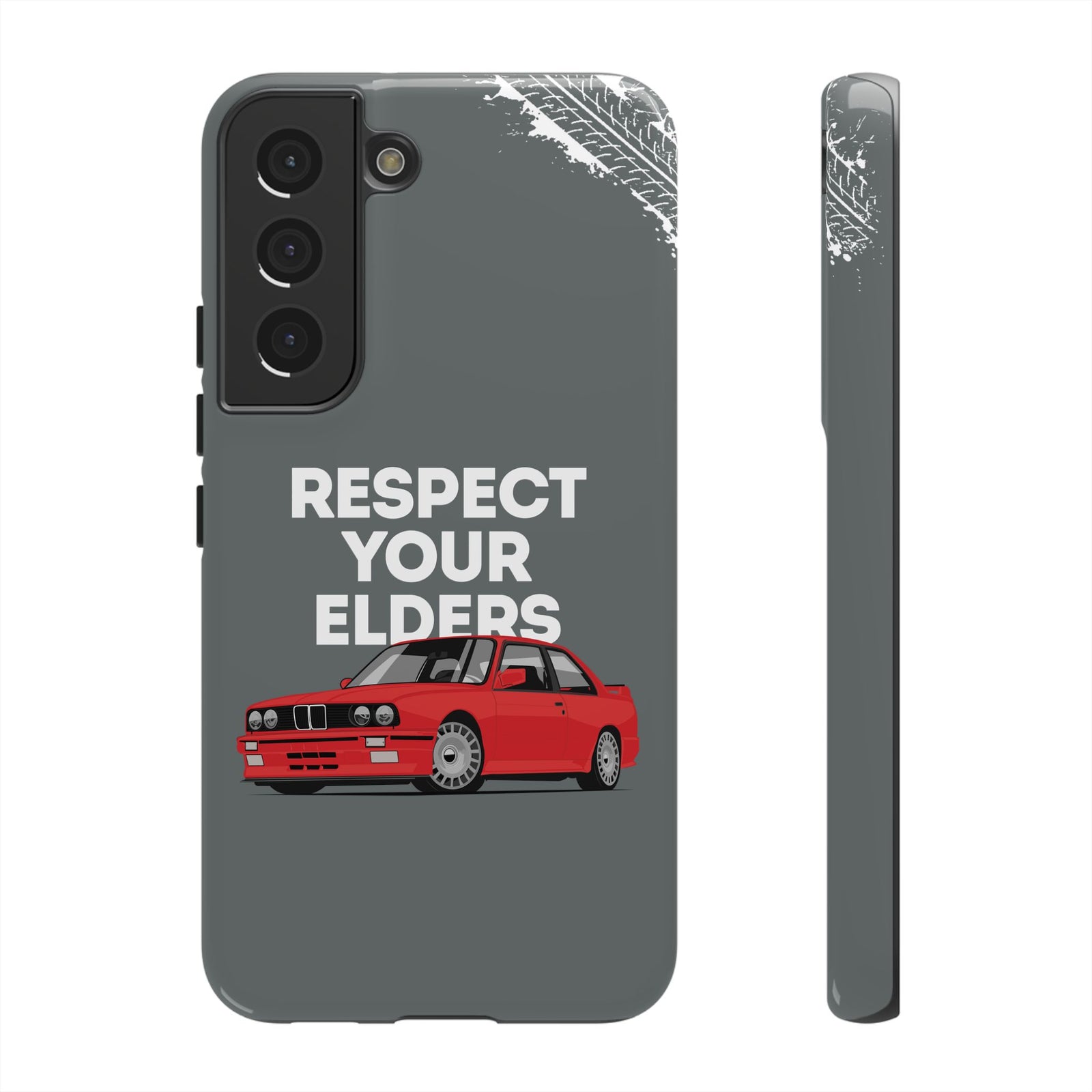 E30 M3 Respect Your Elders Tough Phone Case | Classic Car Guy Gift