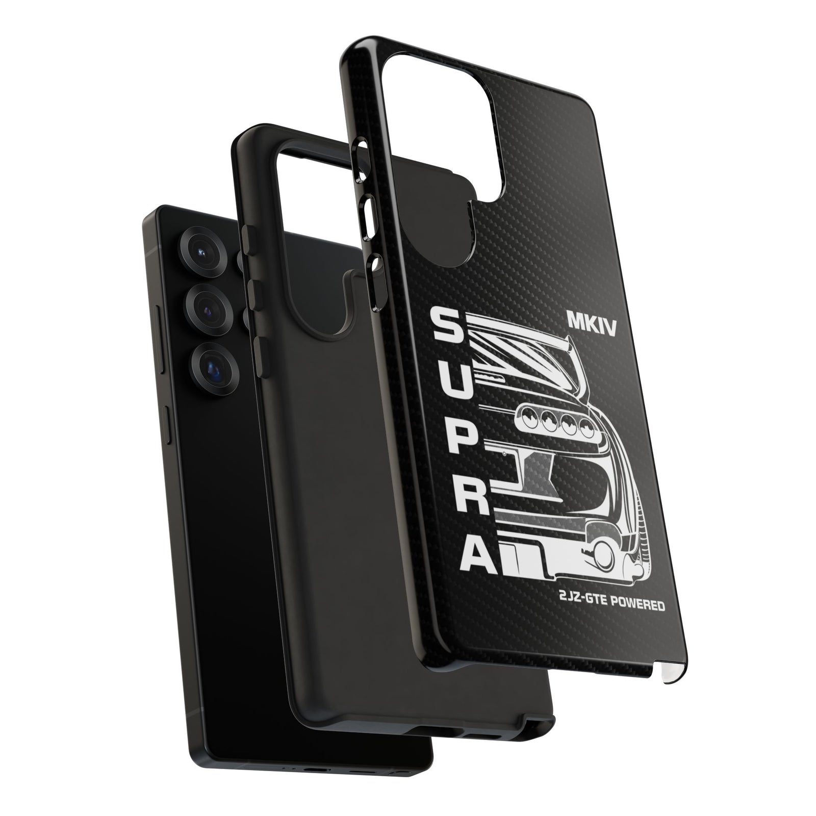 JDM Back View Tough Phone Case - Samsung Galaxy S25 Ultra, glossy, dual-layer protection