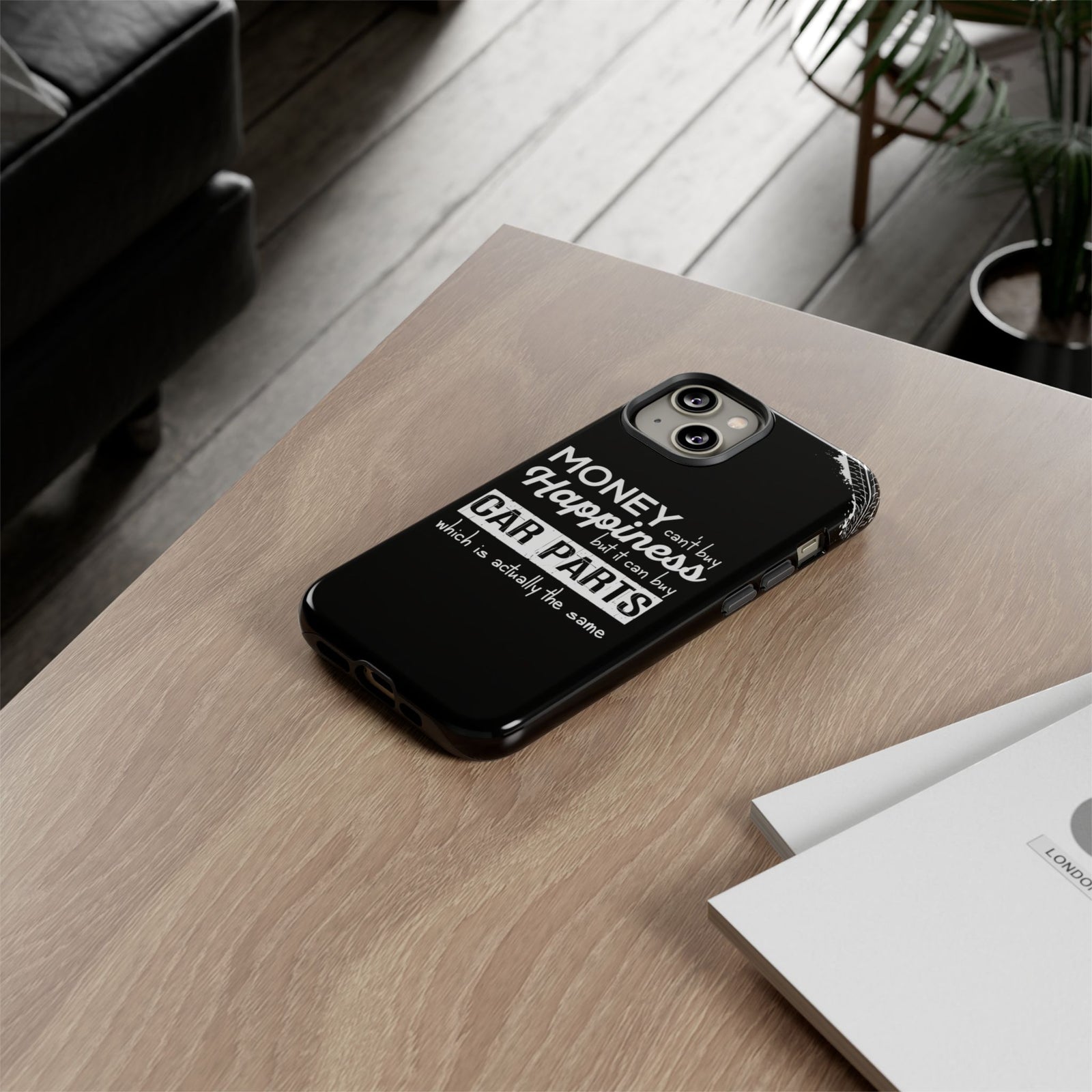 More Car Parts Equals Happiness Tough Phone Case | Car Enthusiast Gift