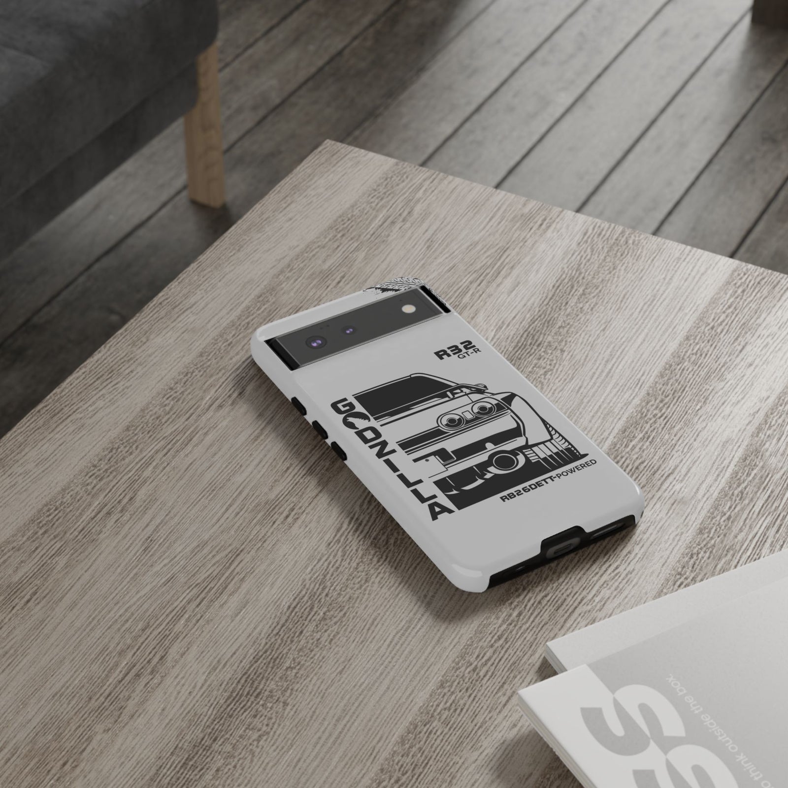 R32 Skyline GTR BNR32 Godzilla Tough Phone Case | JDM Car Gift