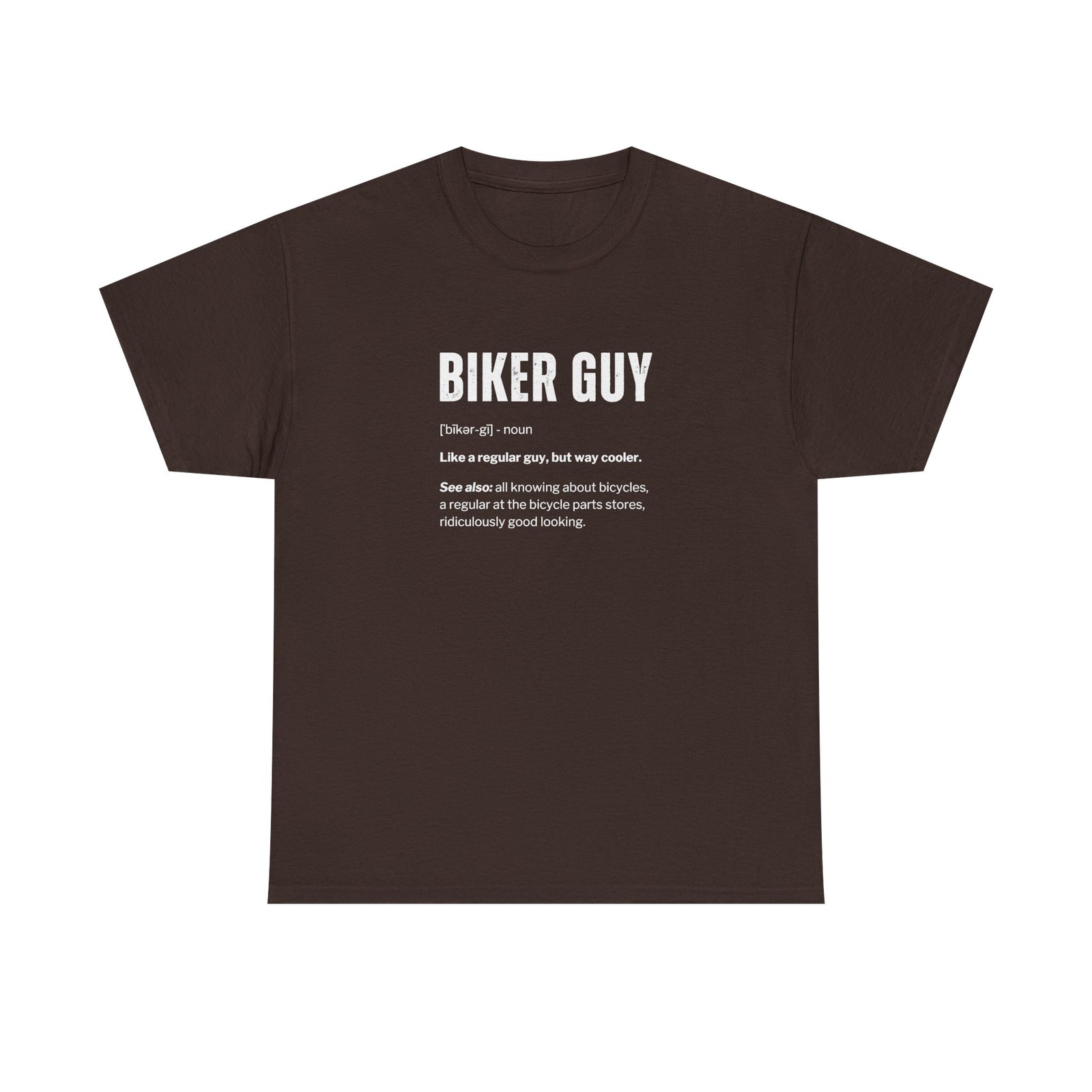 Funny cyclist gift t-shirt - dictionary definition of cyclist design