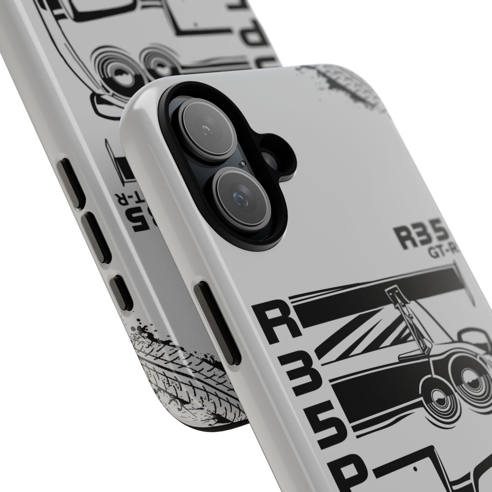 JDM Front View Tough Phone Case - Samsung Galaxy S23 Plus, glossy, lifestyle photo