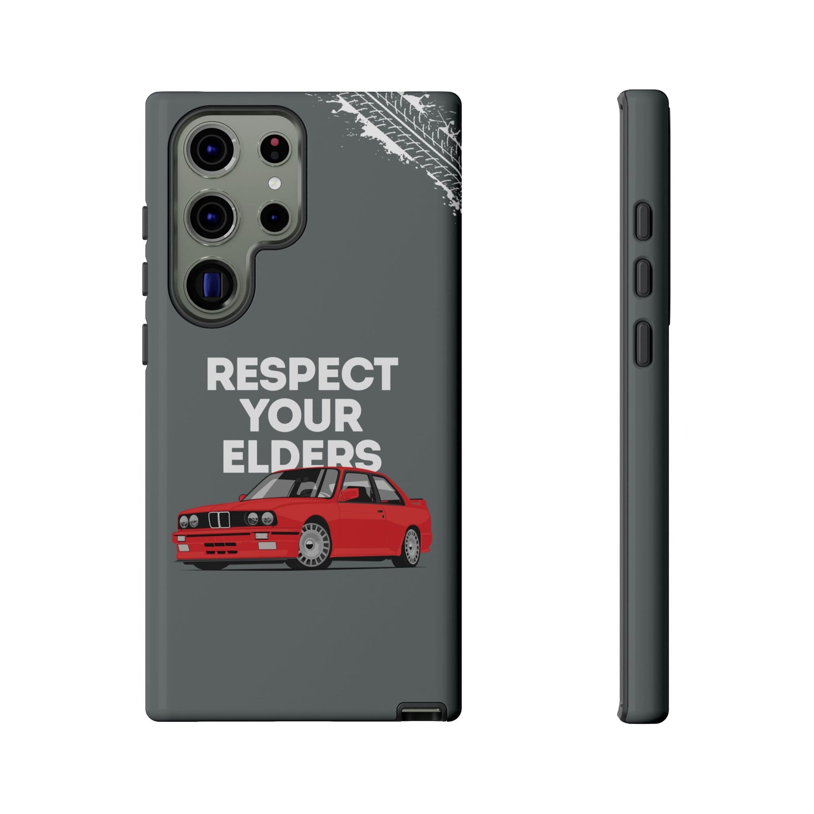 E30 M3 Respect Your Elders Tough Phone Case | Classic Car Guy Gift