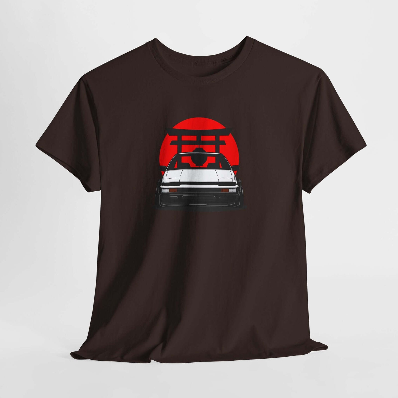 AE86 Drift shirt sport grey | Retro Japanese car tee | 365CarMods