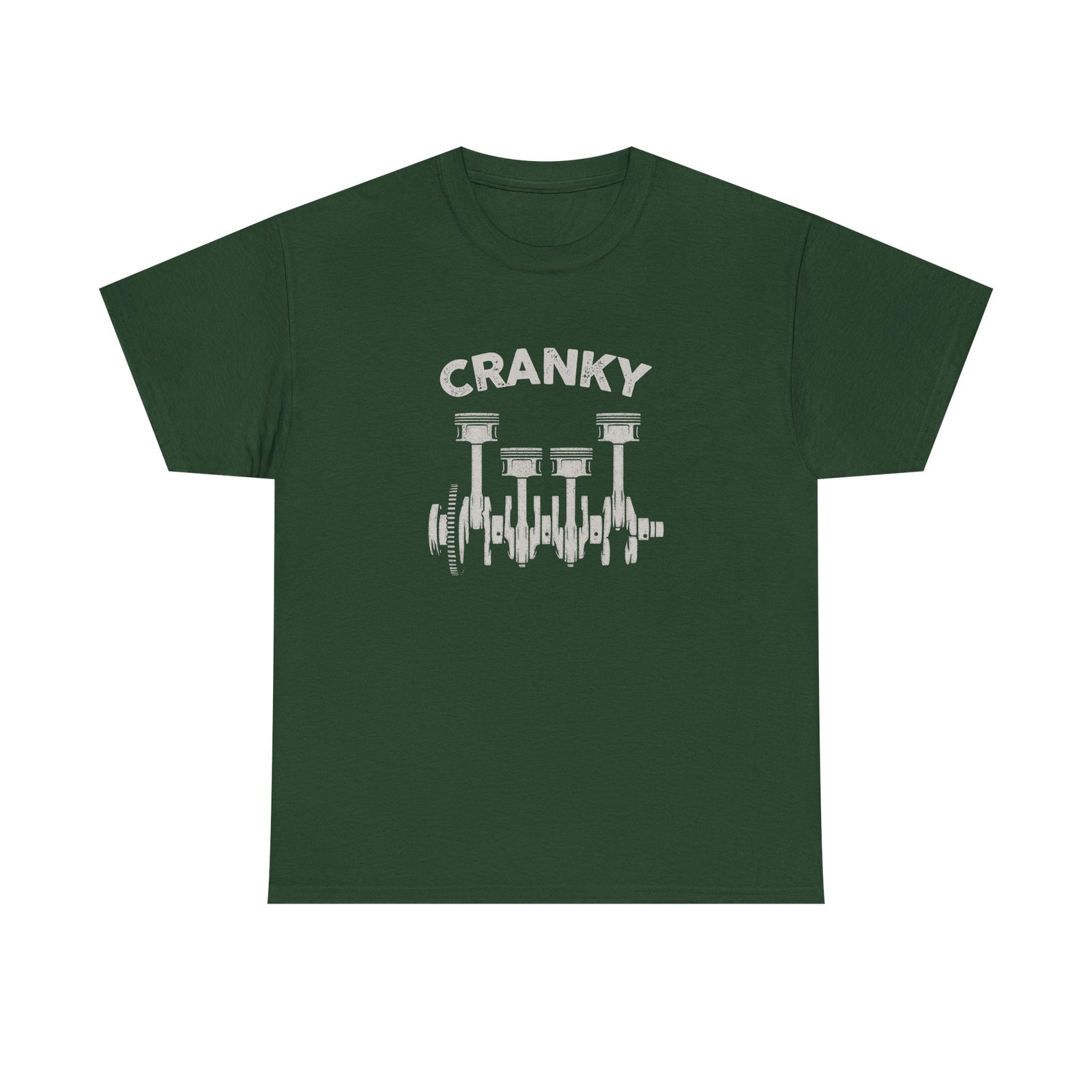 Cranky Mechanic shirt back view - funny mechanic gift shirt